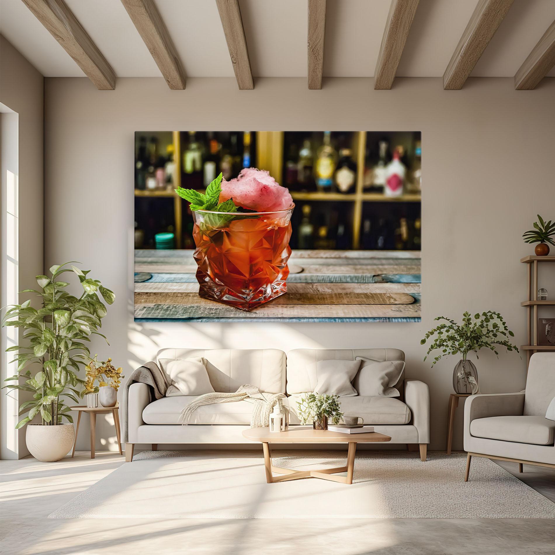 Leinwandbild Cola Drink mockup 6