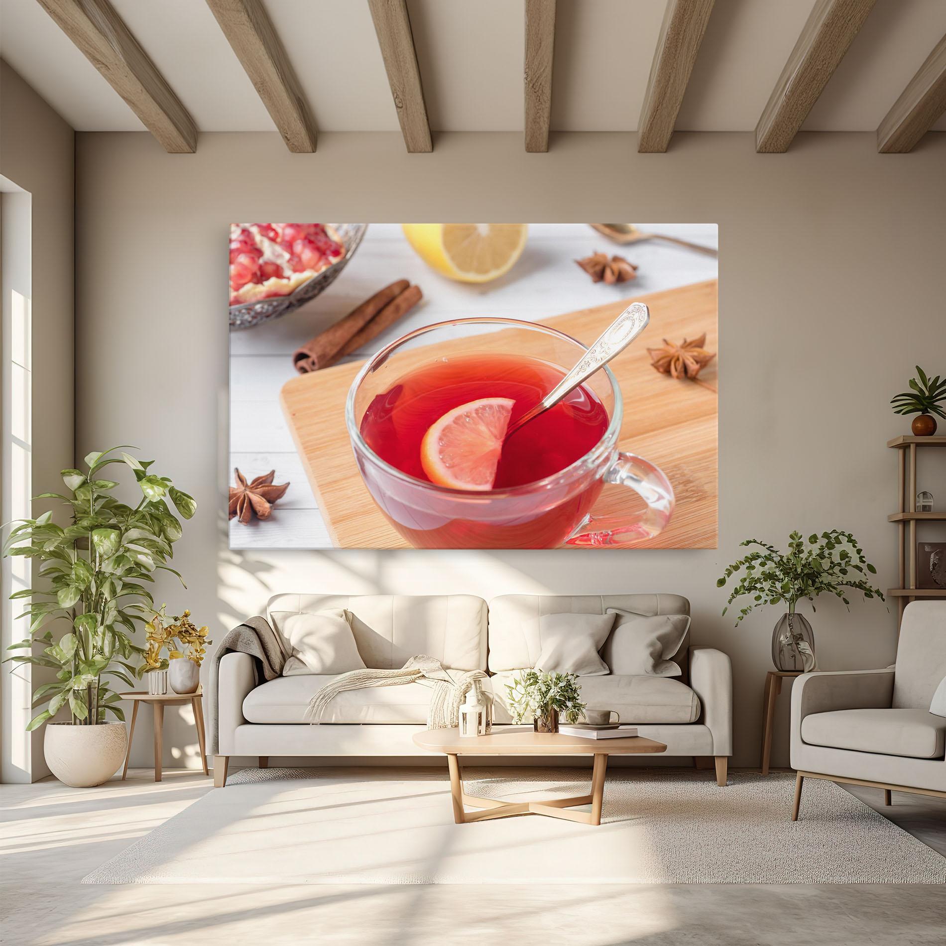 Leinwandbild Homemade Lemonade mockup 6