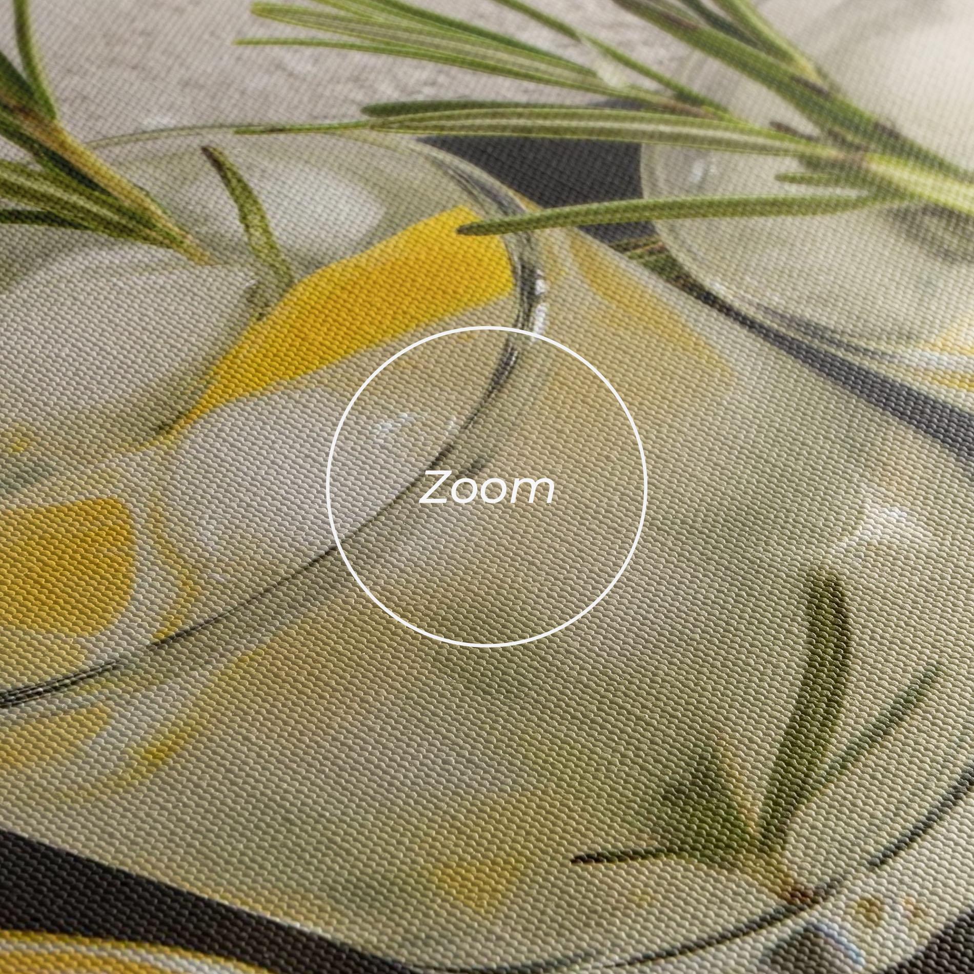 Leinwandbild Fruit Vitamin Water mockup 3