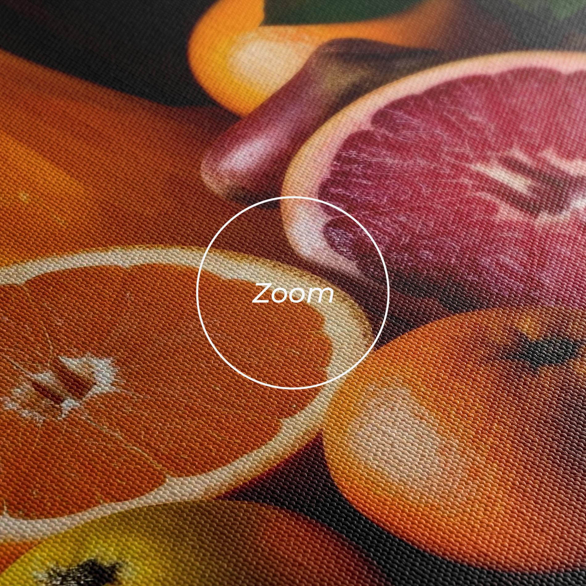 Leinwandbild Glass Of Orange Juice mockup 3