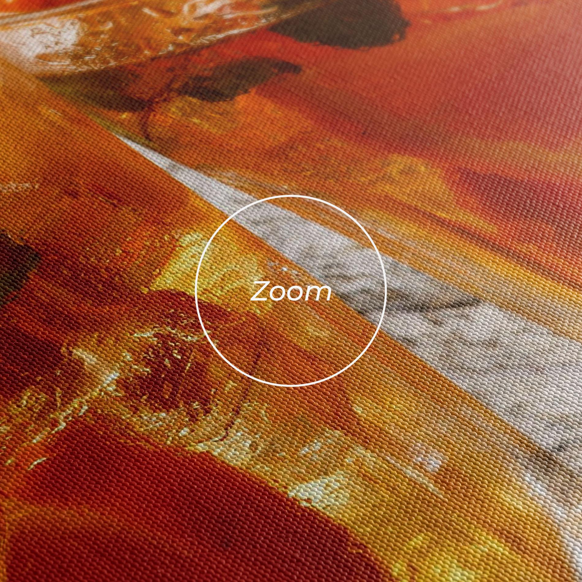 Leinwandbild Orange Lemonade mockup 3