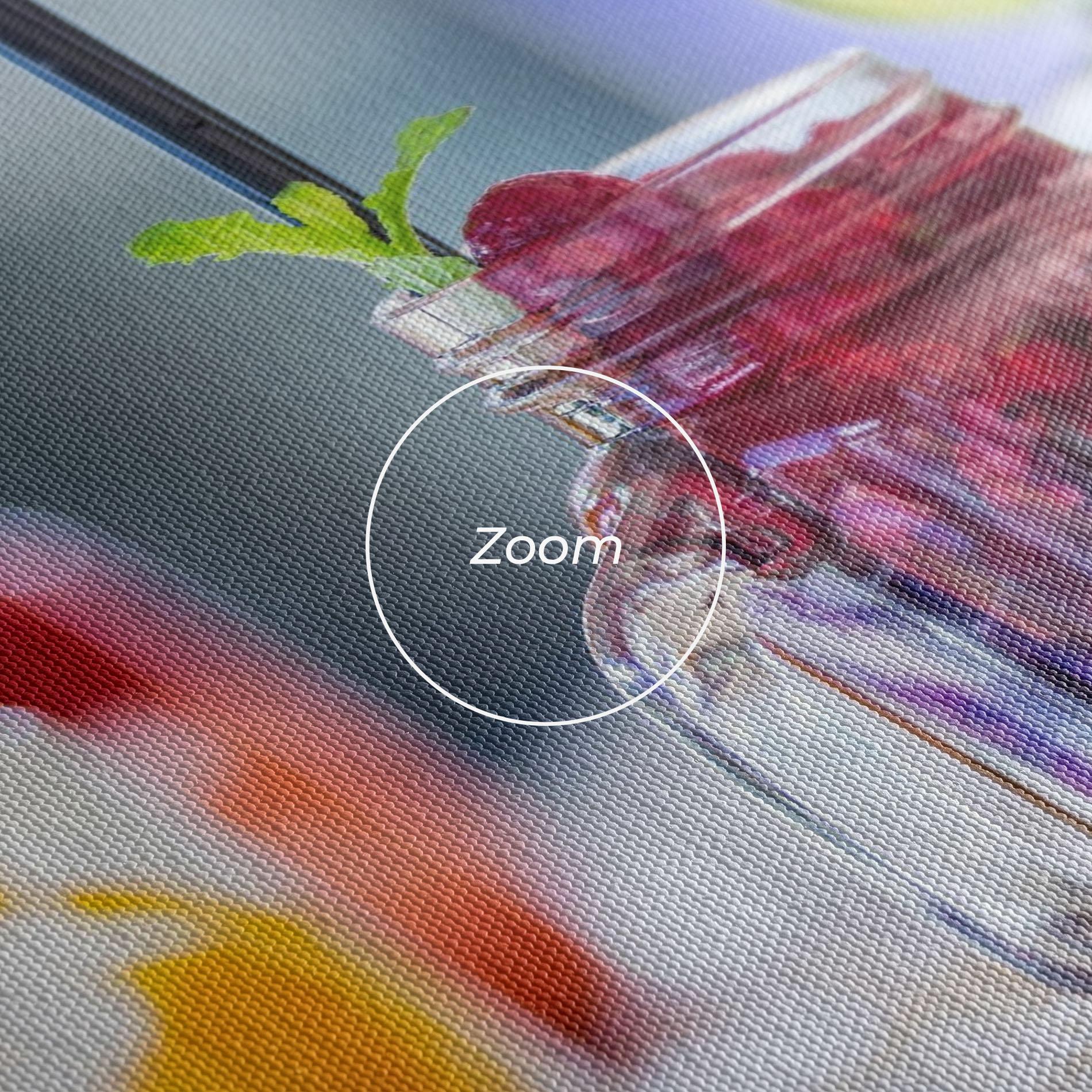 Leinwandbild Orange Lime Lemonades mockup 3