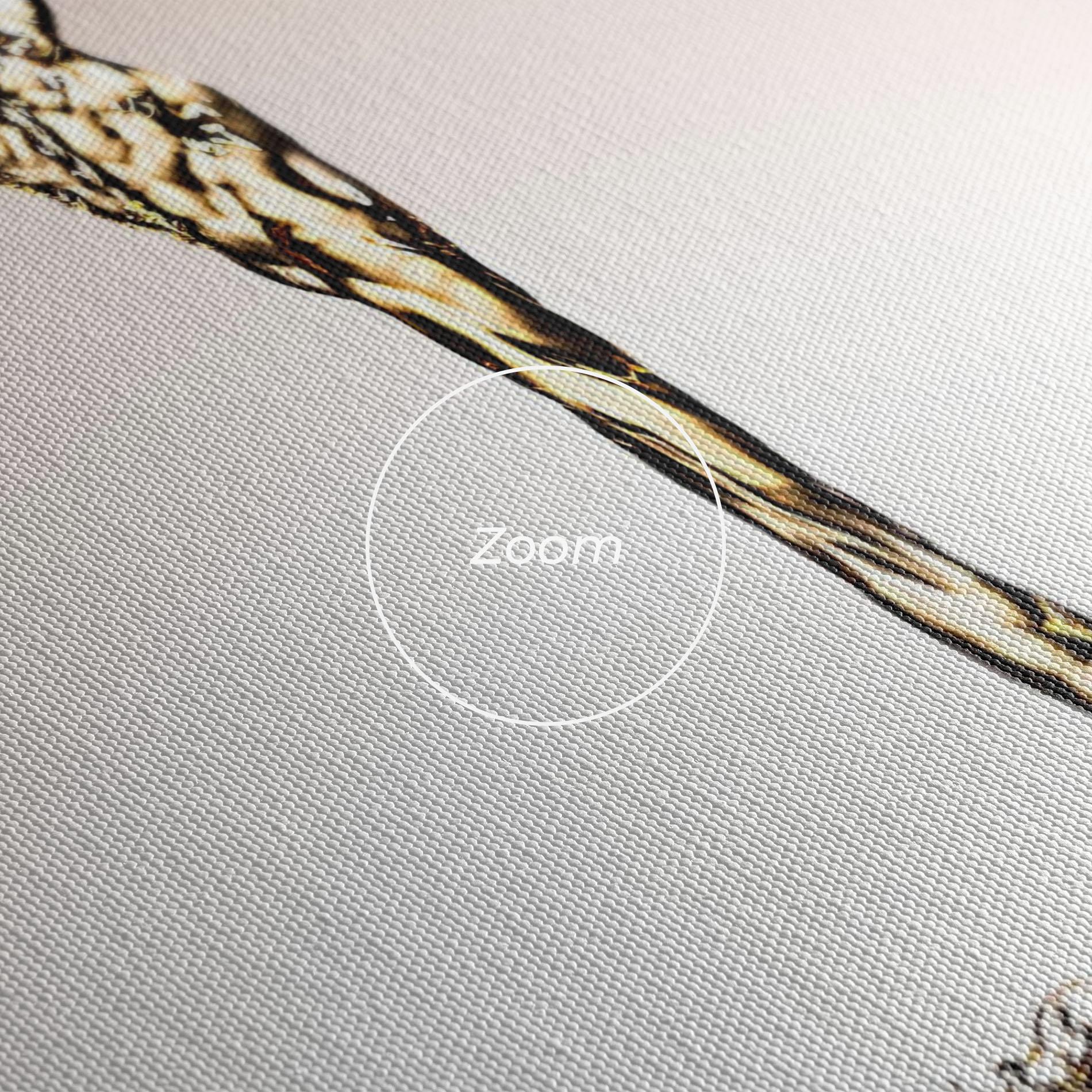 Leinwandbild White Wine Splash mockup 3