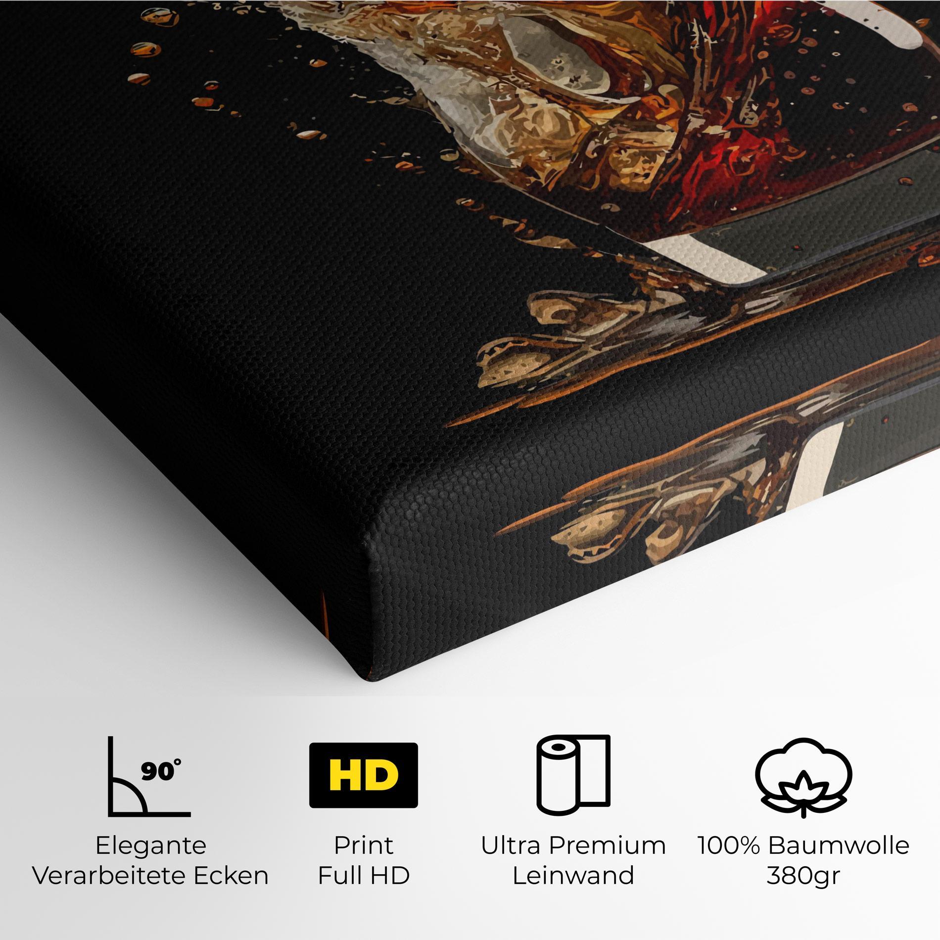 Leinwandbild Cola Splash mockup 4