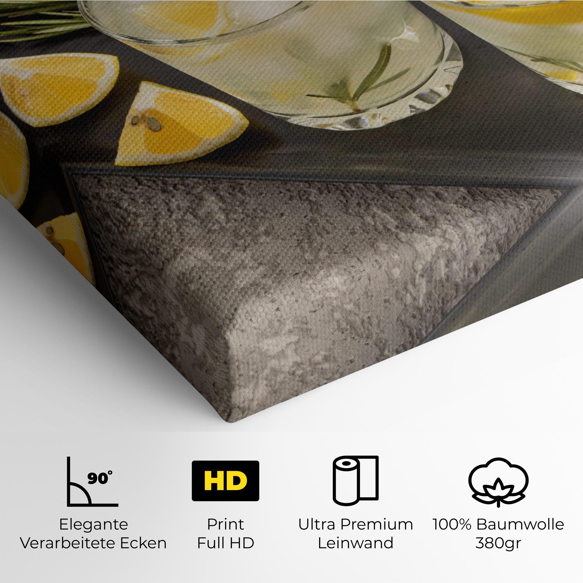 Leinwandbild Fruit Vitamin Water mockup 4