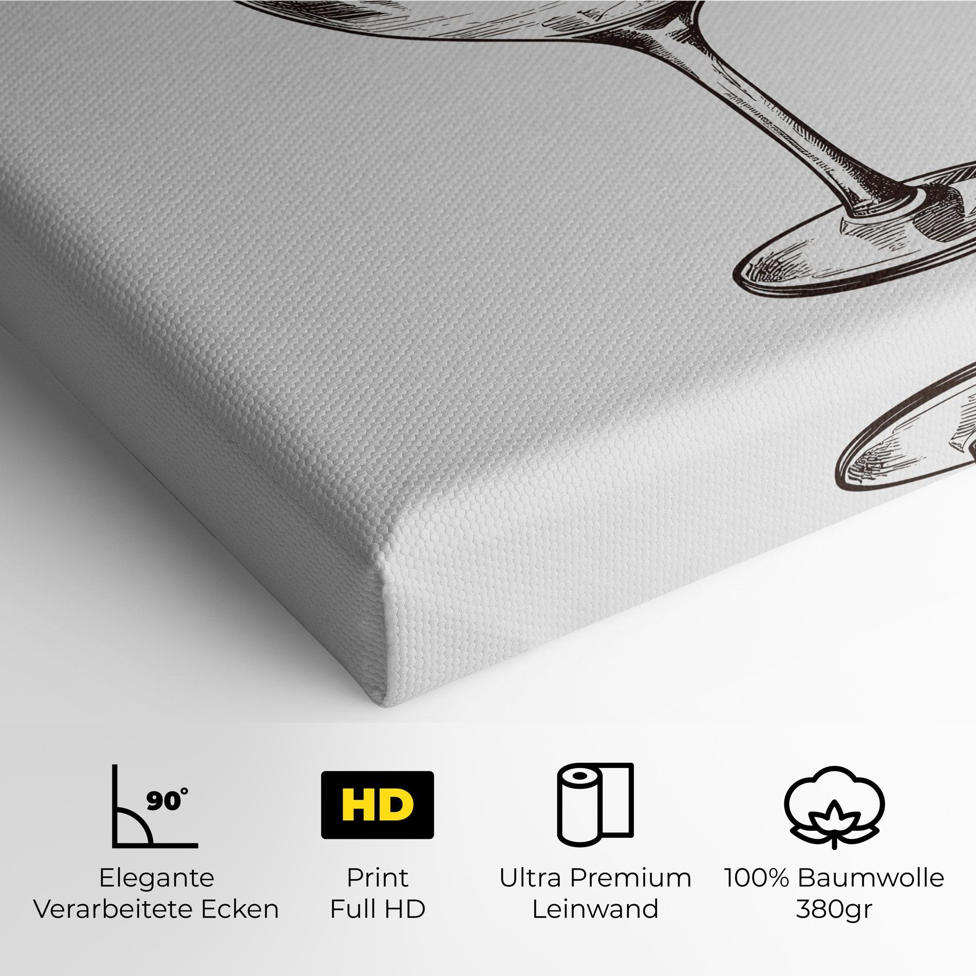 Leinwandbild Gintonic mockup 4