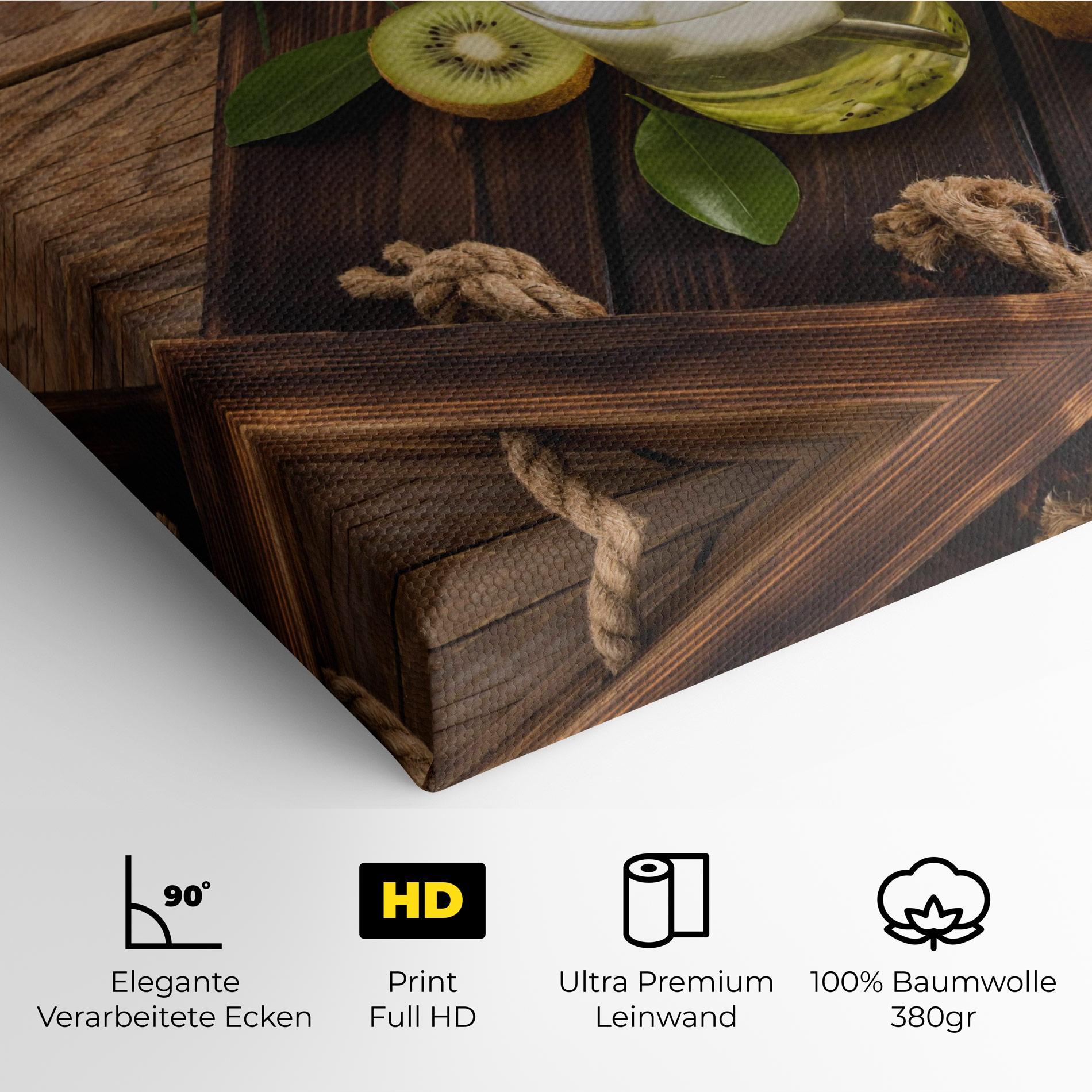 Leinwandbild Kiwi Drinks mockup 4