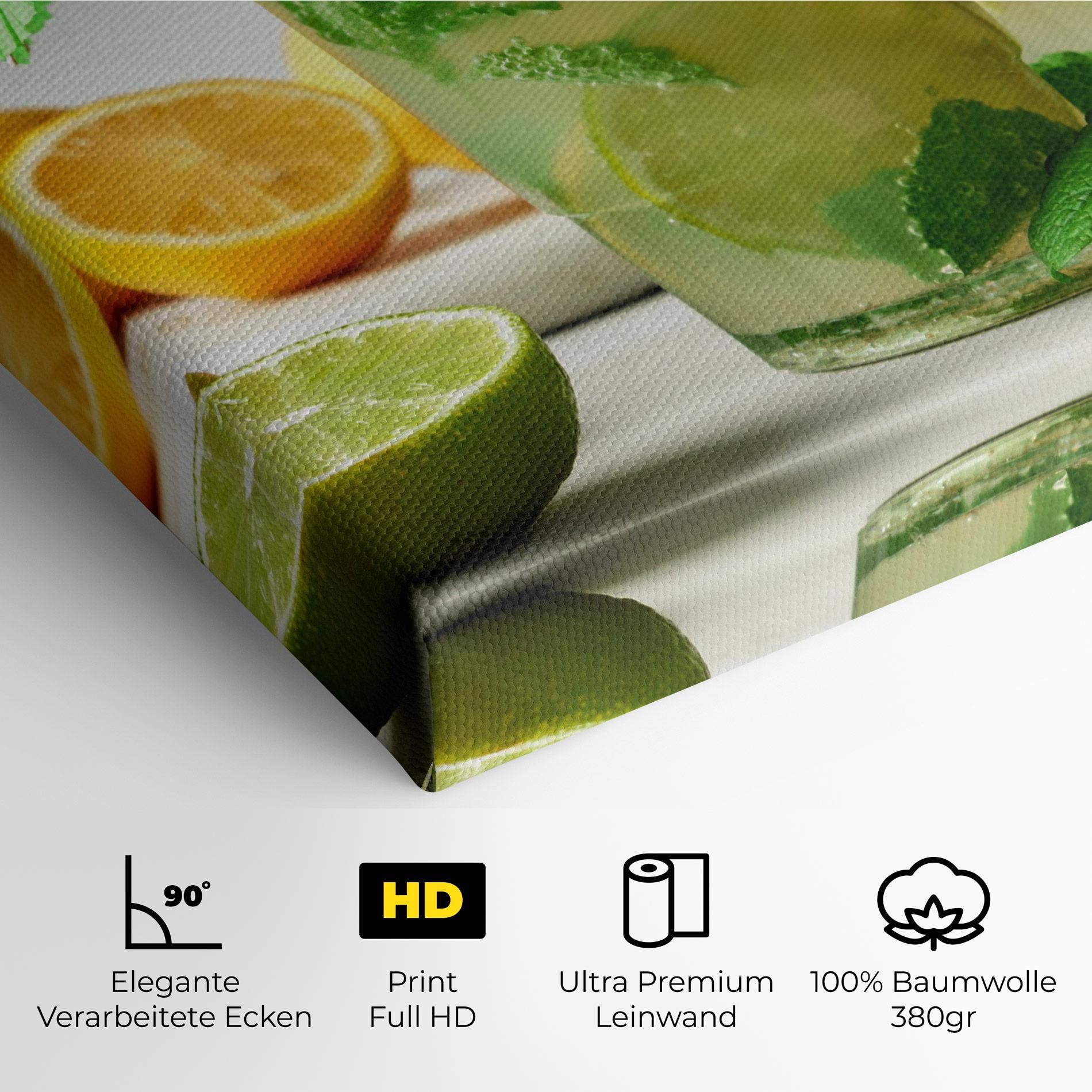 Mint Leaves Lemonade mockup 4