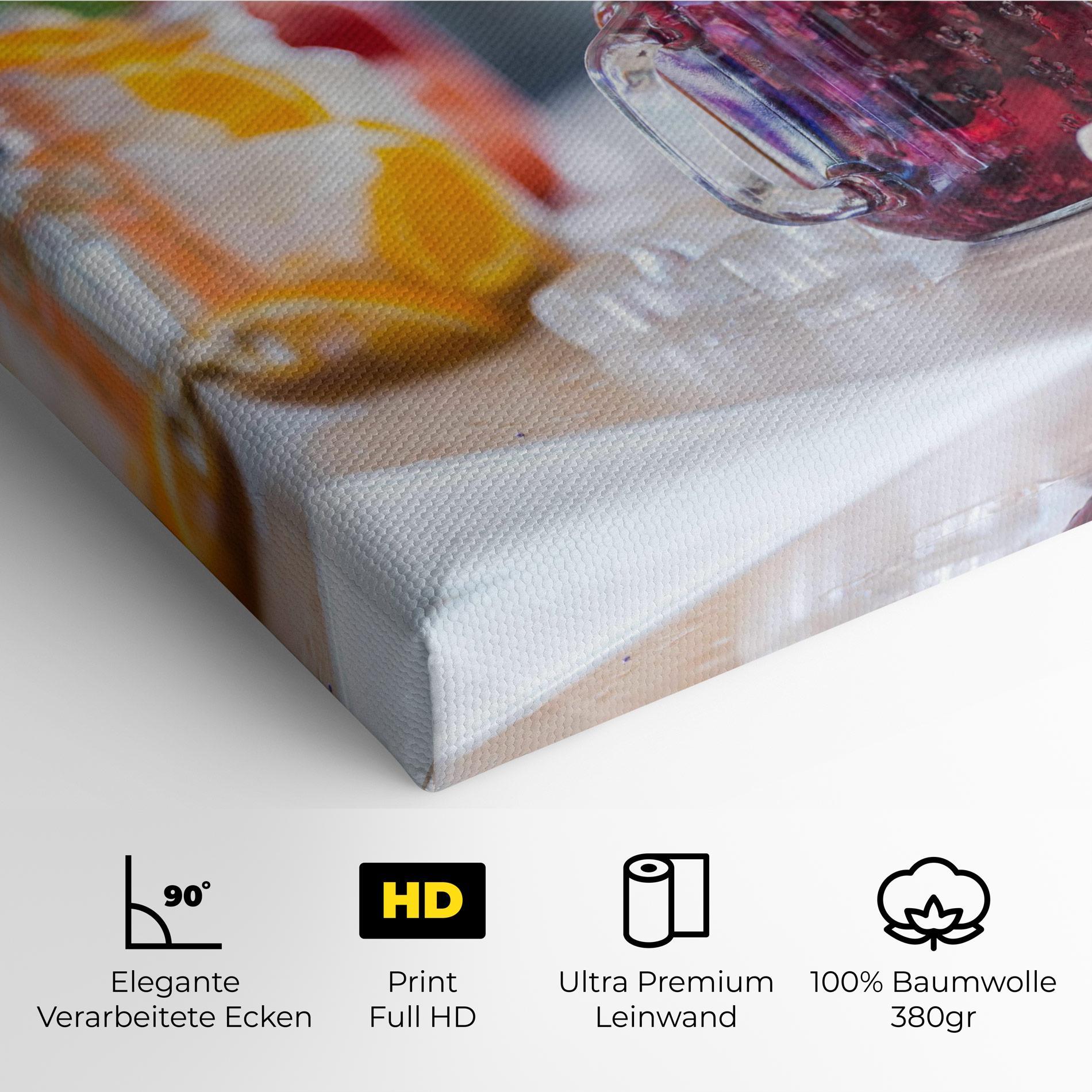 Leinwandbild Orange Lime Lemonades mockup 4