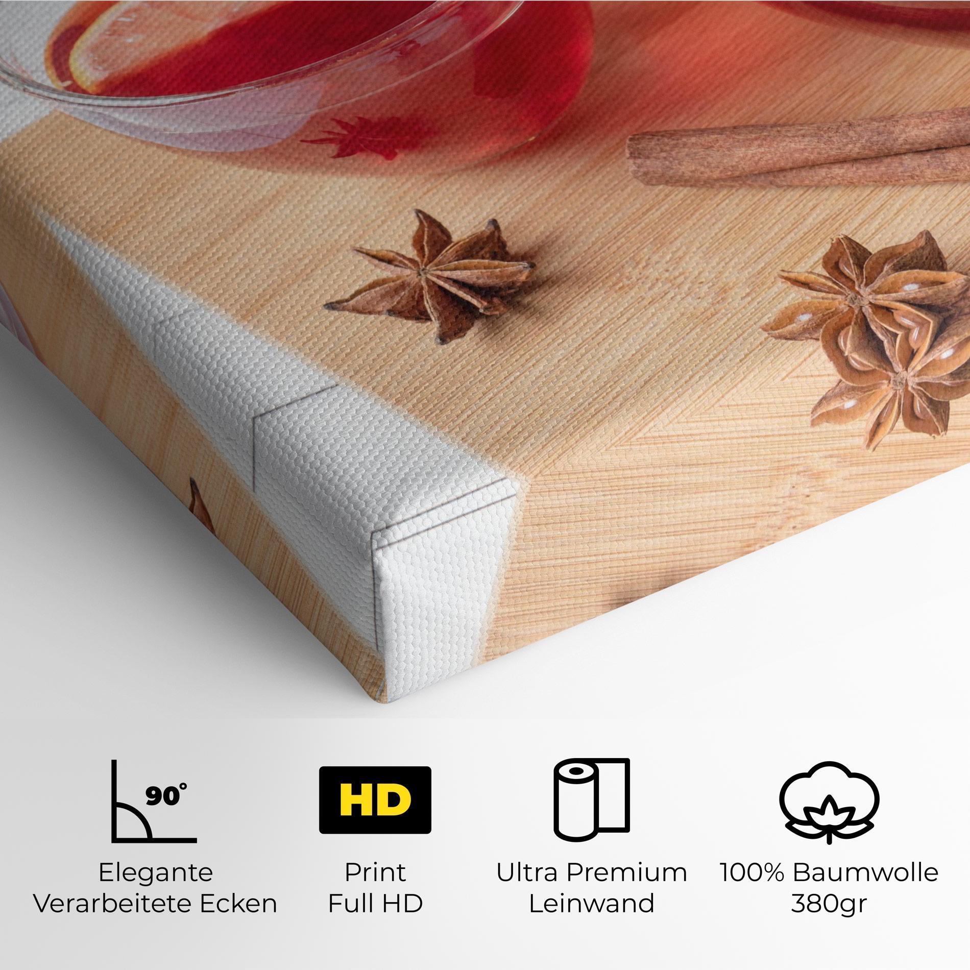 Leinwandbild Pomegranate Lemon mockup 4