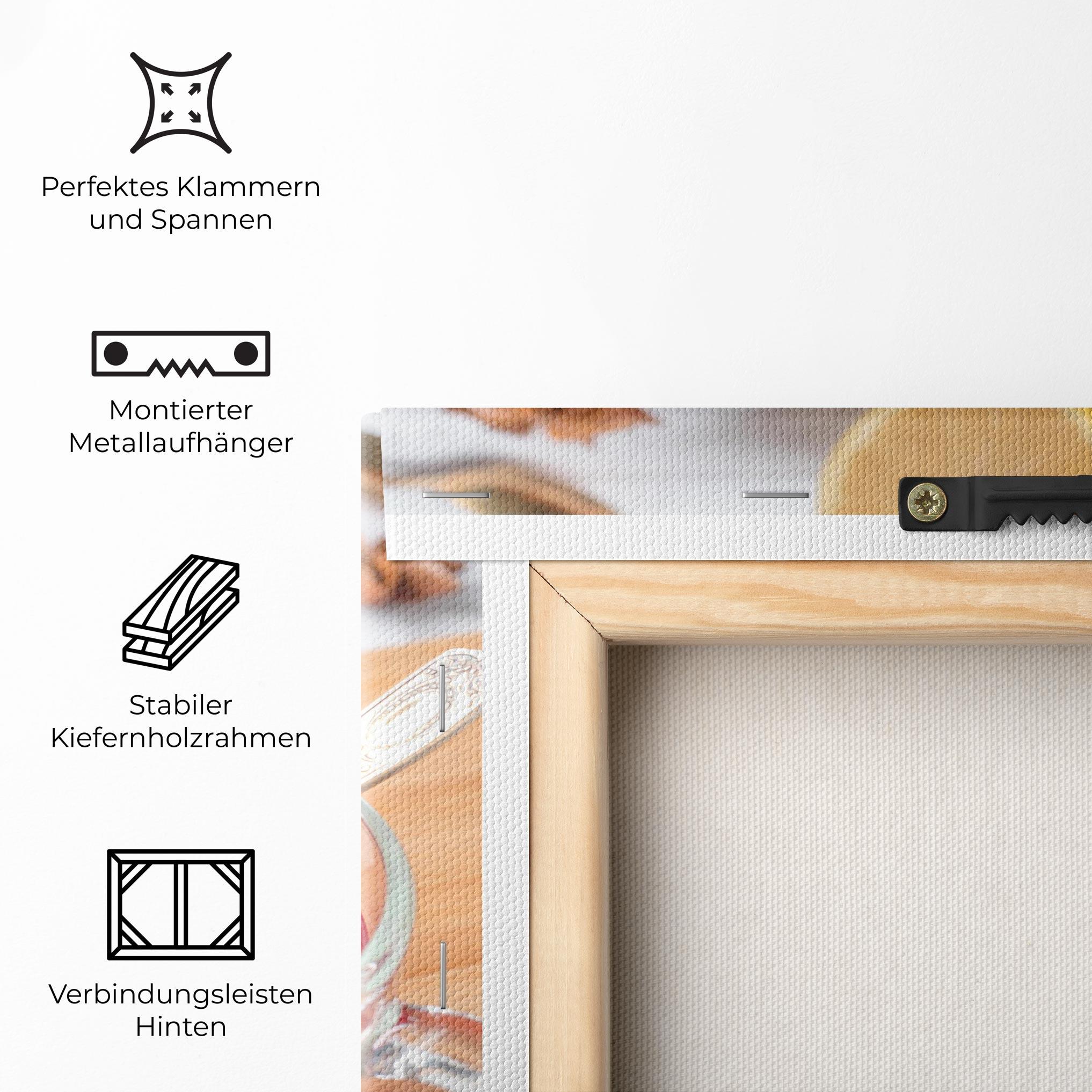 Leinwandbild Homemade Lemonade mockup 5