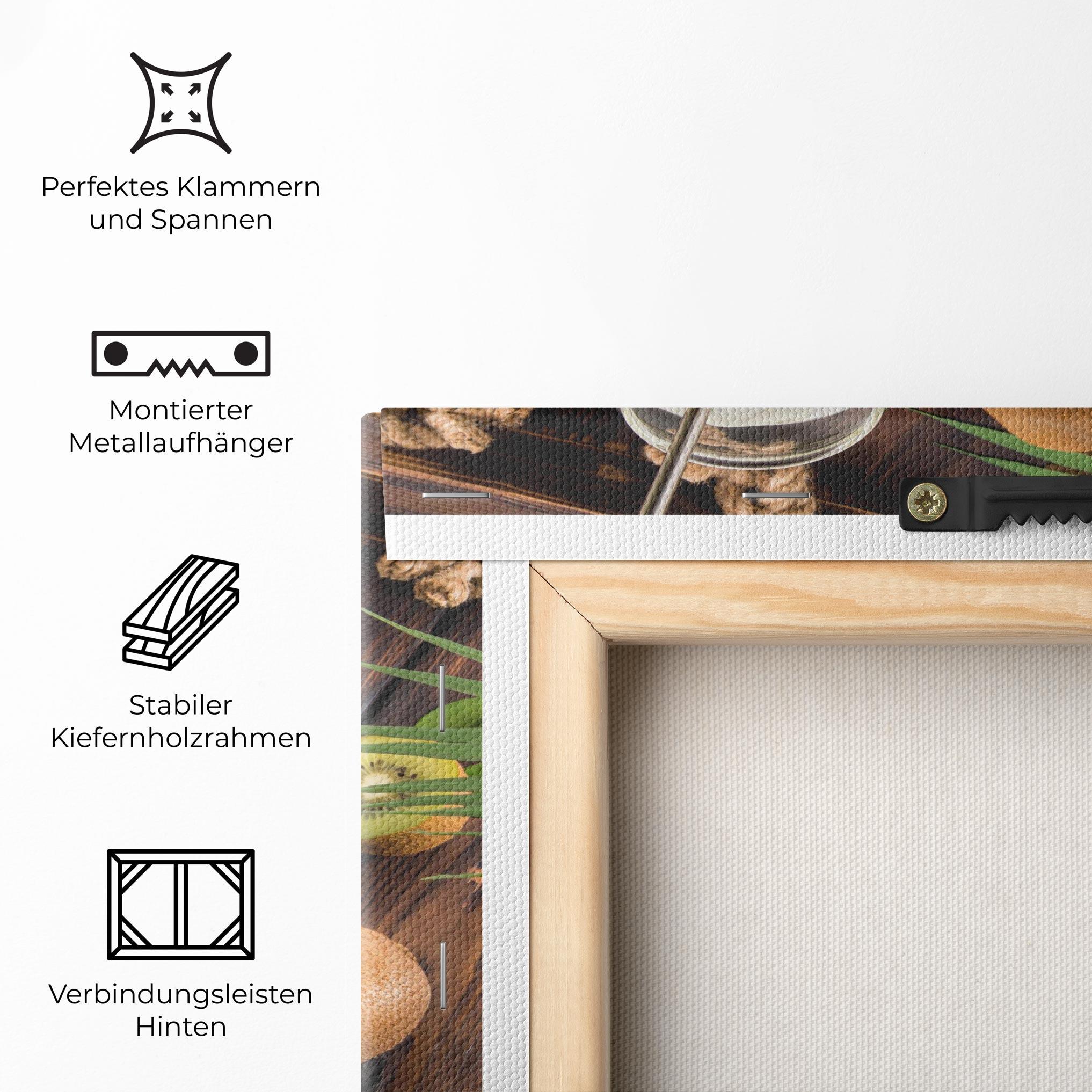 Leinwandbild Kiwi Drinks mockup 5