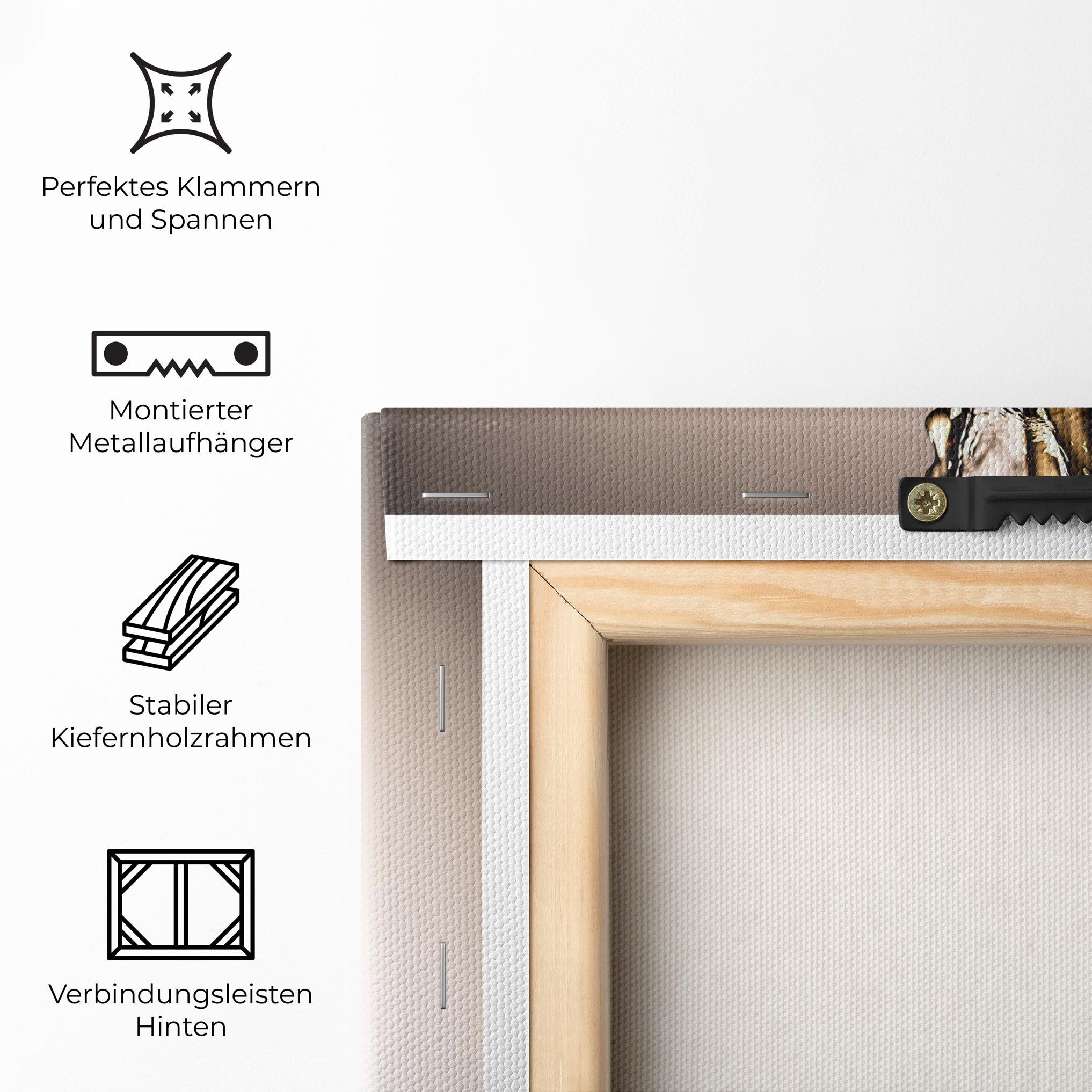 Leinwandbild White Wine Splash mockup 5