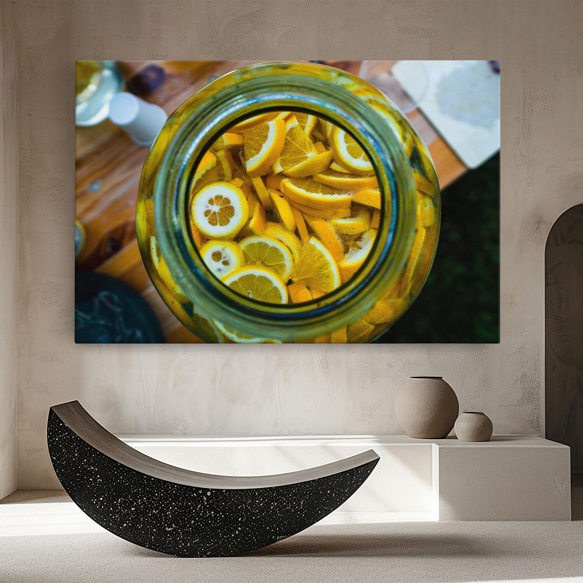 Leinwandbild Big Limonade mockup 8