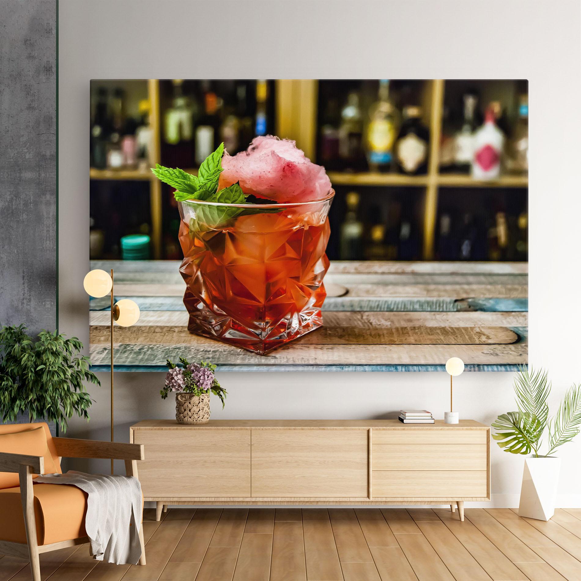 Leinwandbild Cola Drink mockup 9