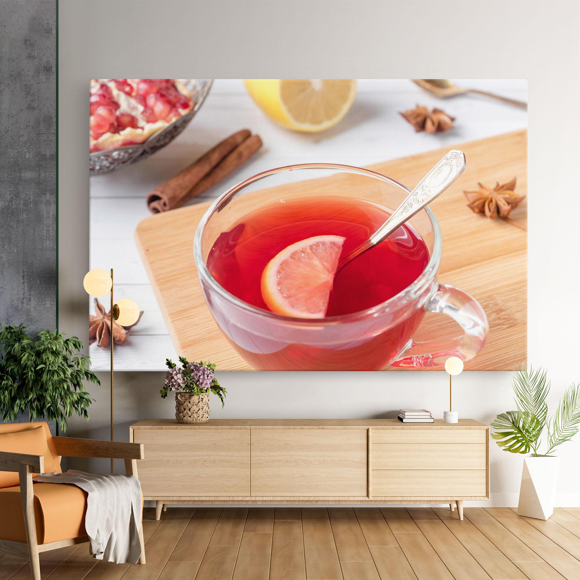 Leinwandbild Homemade Lemonade mockup 9
