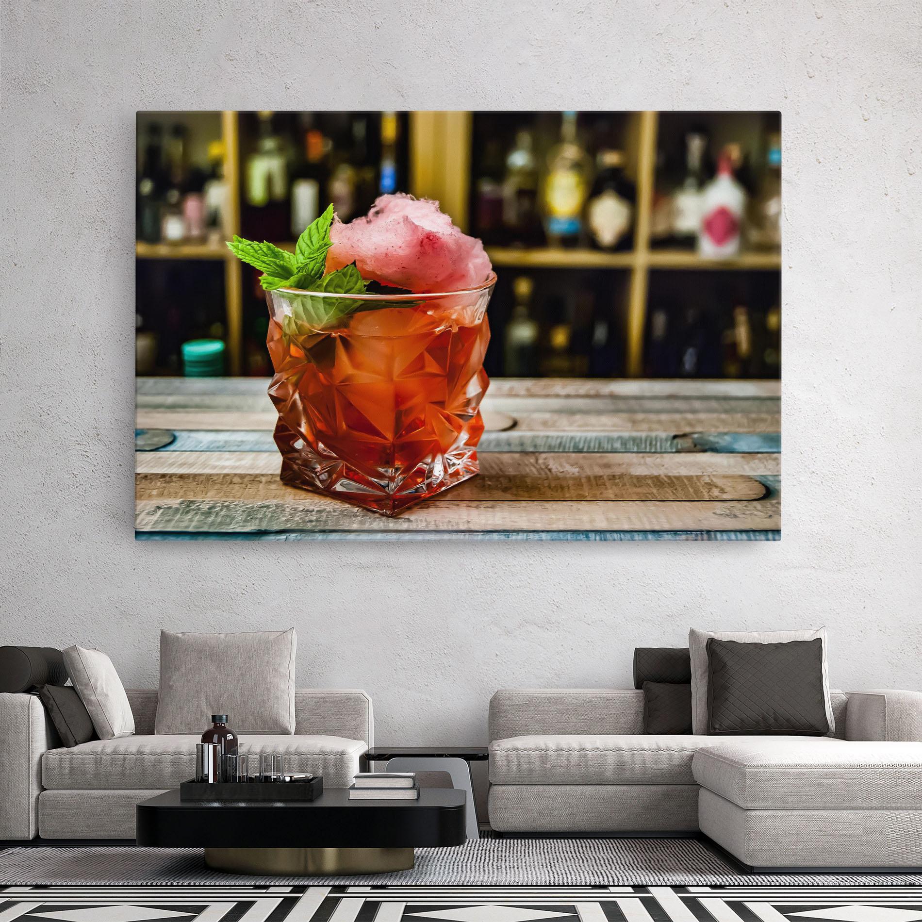 Leinwandbild Cola Drink mockup 2