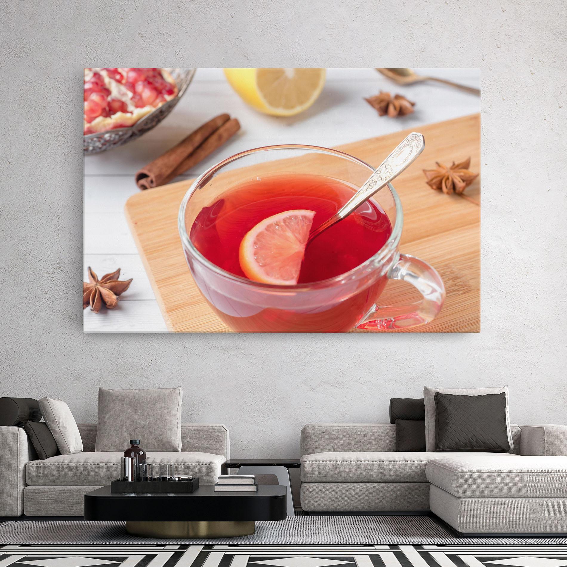 Leinwandbild Homemade Lemonade mockup 2