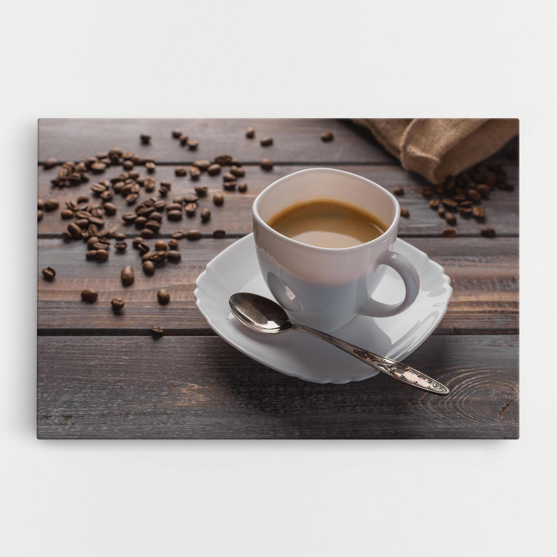 Leinwandbild Aroma Coffee mockup 0