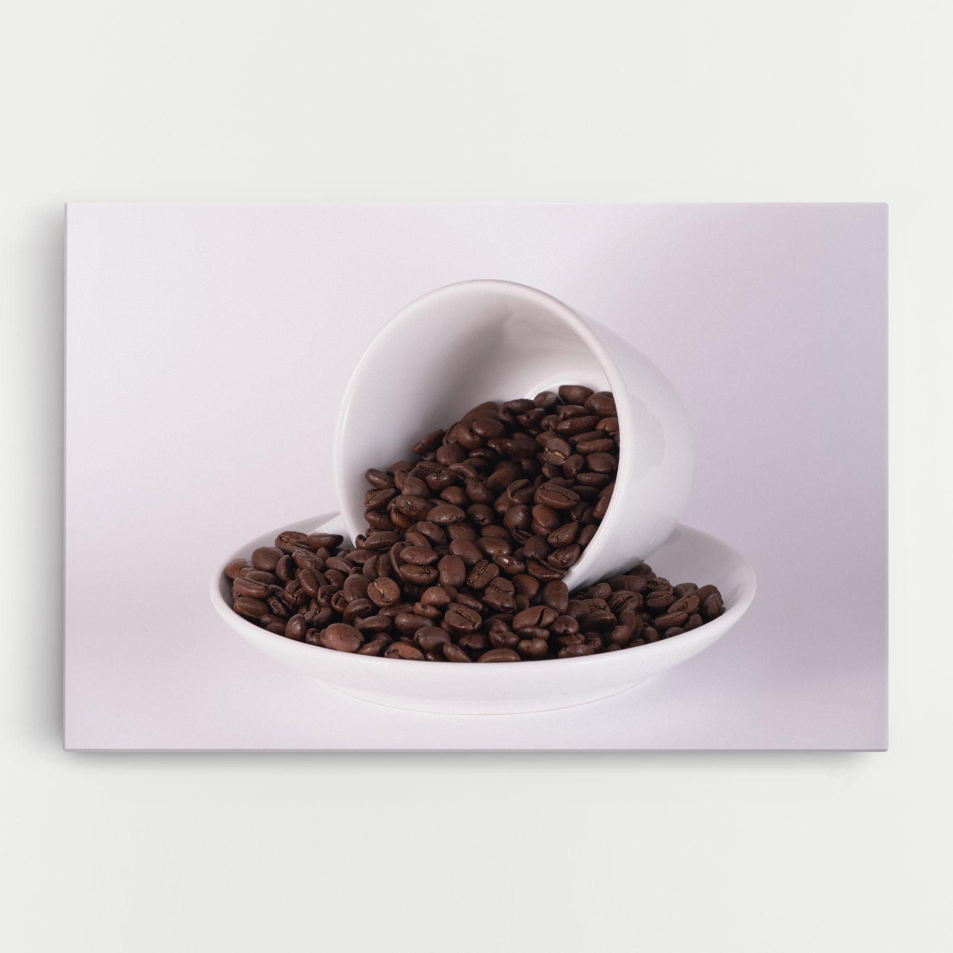 Leinwandbild Bowl Of Coffee mockup 0