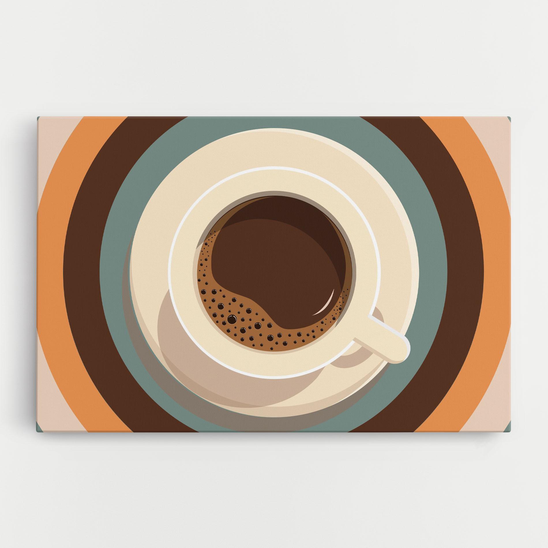 Leinwandbild Coffee Cup mockup 0