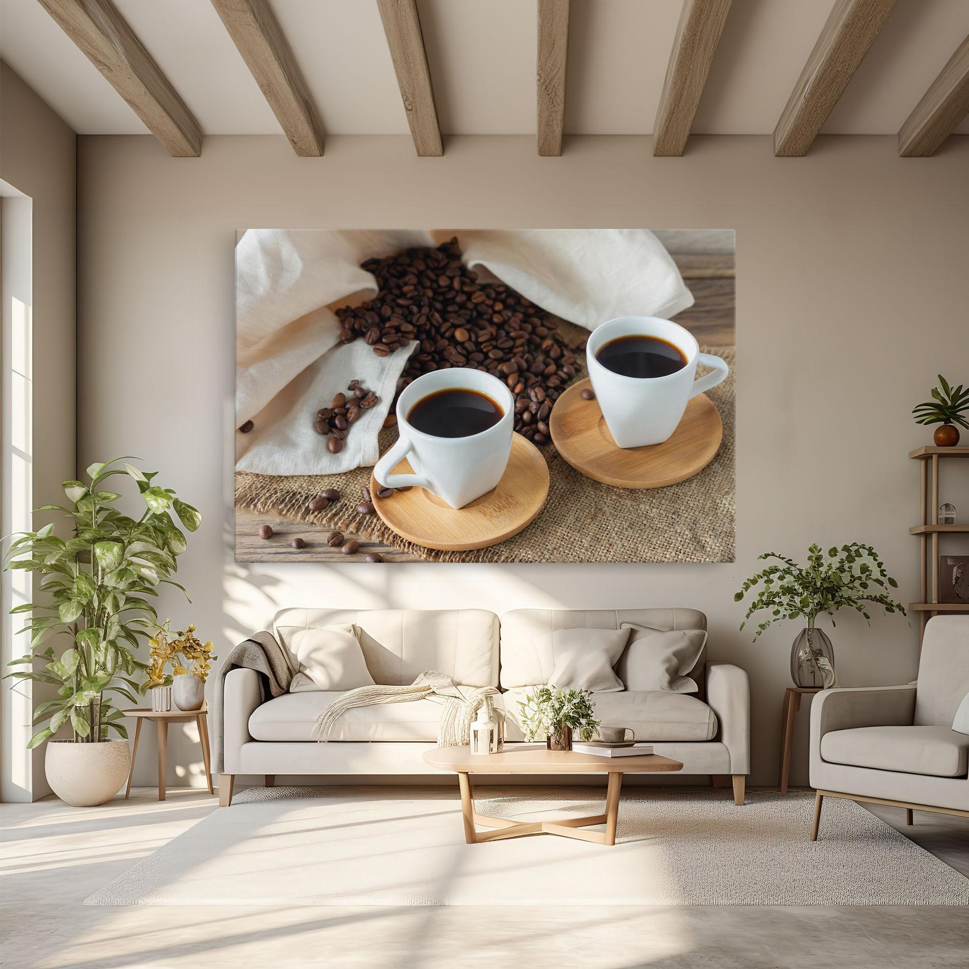 Leinwandbild Fresh Espresso mockup 6
