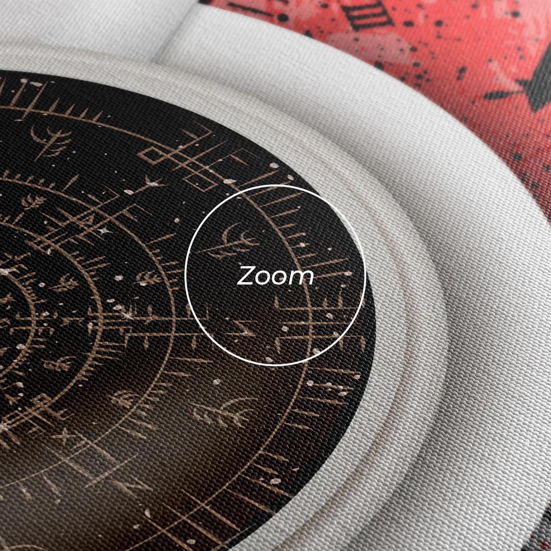 Leinwandbild Coffee Reading mockup 3