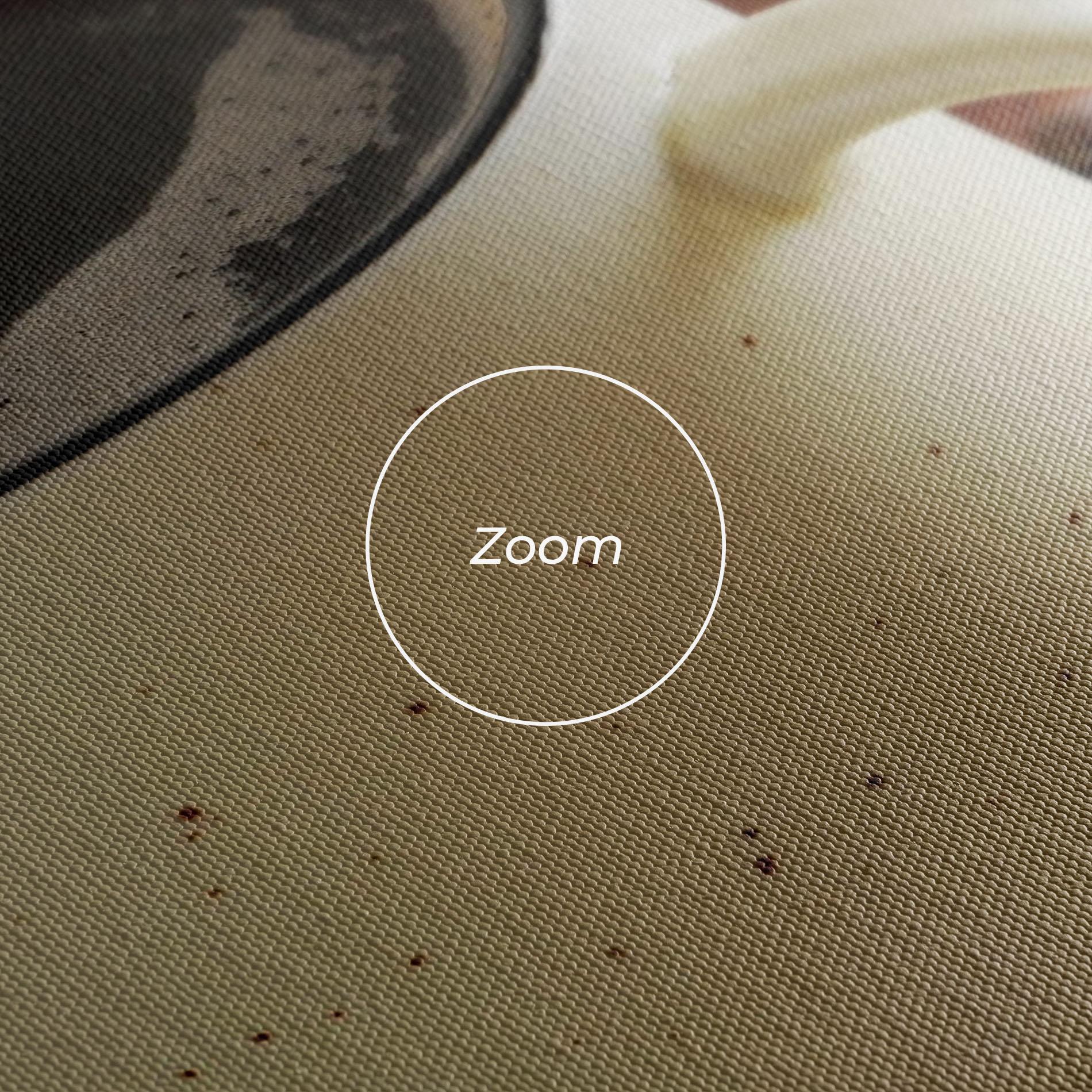 Leinwandbild Coffee Served mockup 3