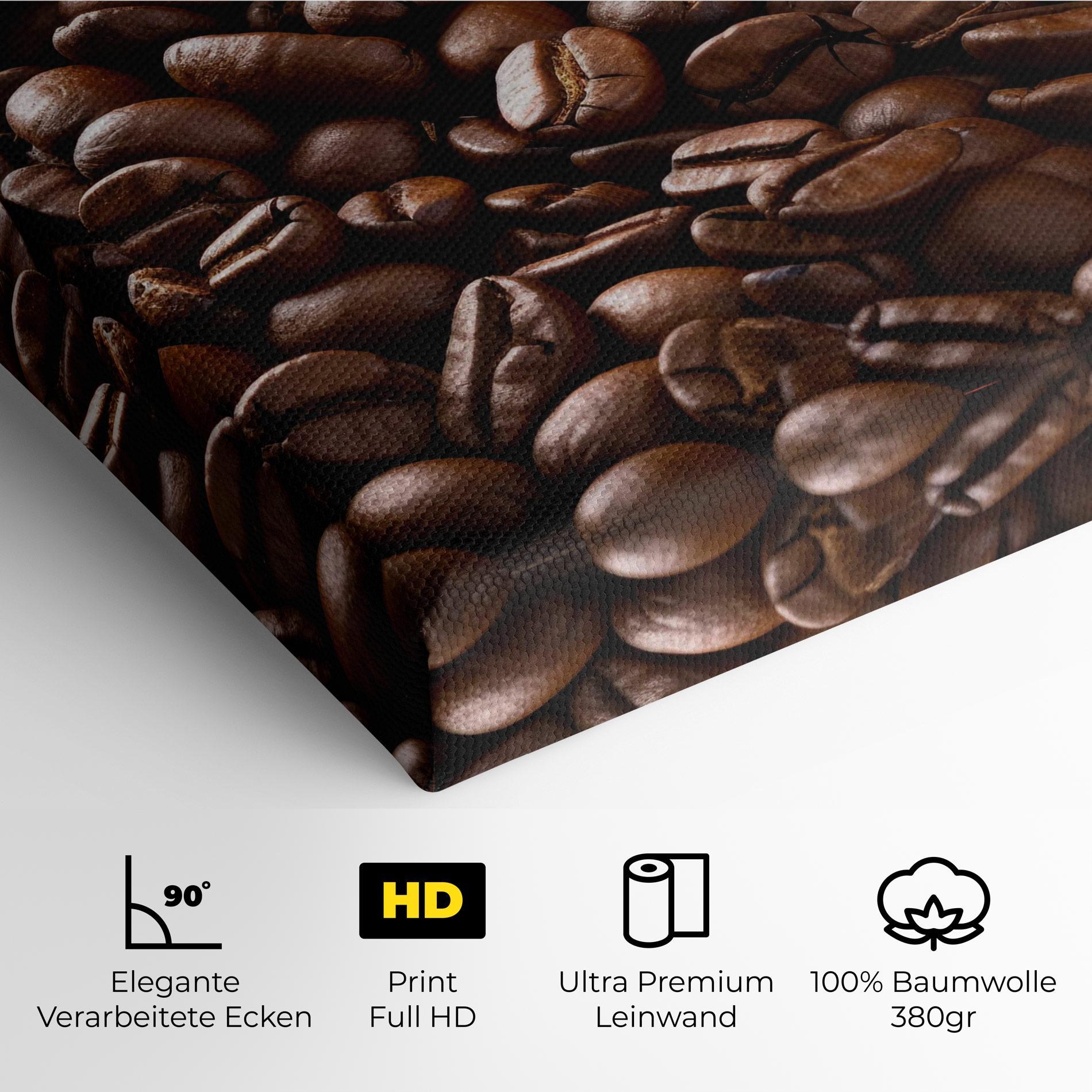 Leinwandbild Bag Of Coffee Beans mockup 4