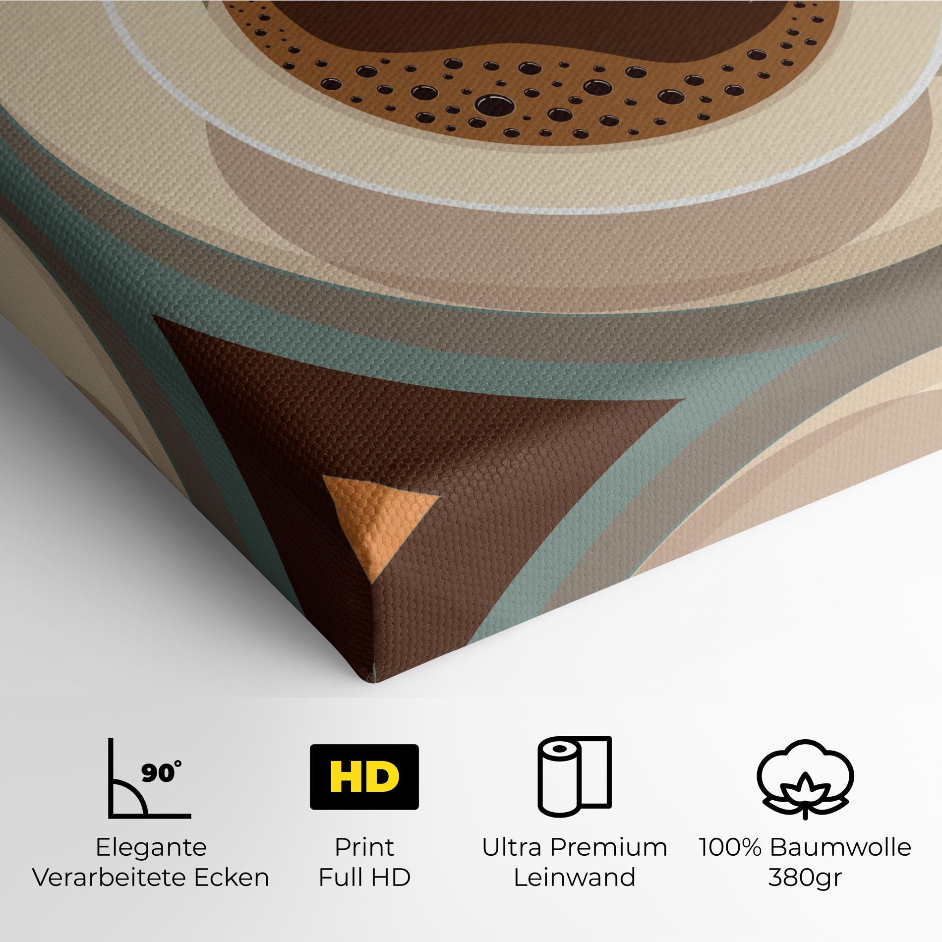 Leinwandbild Coffee Cup mockup 4