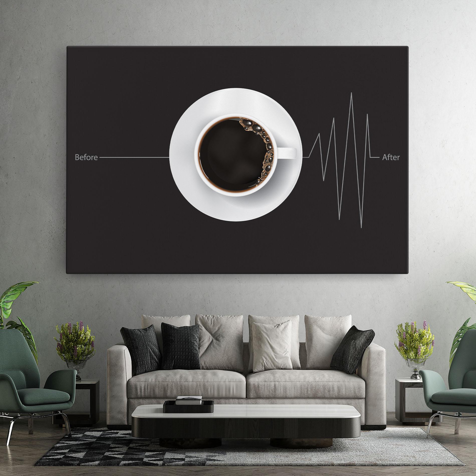 Leinwandbild After Coffee mockup 7