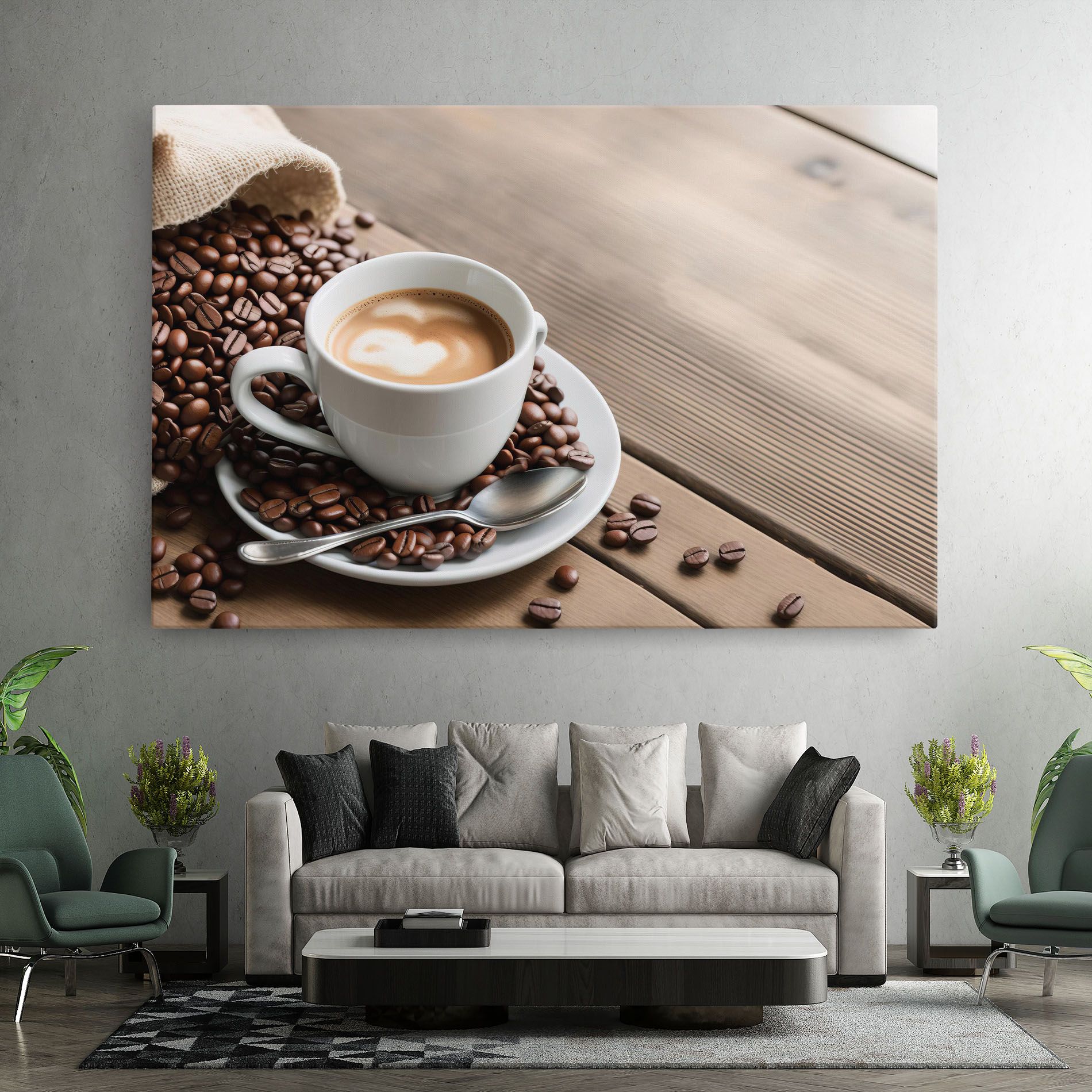 Coffee On Table mockup 7