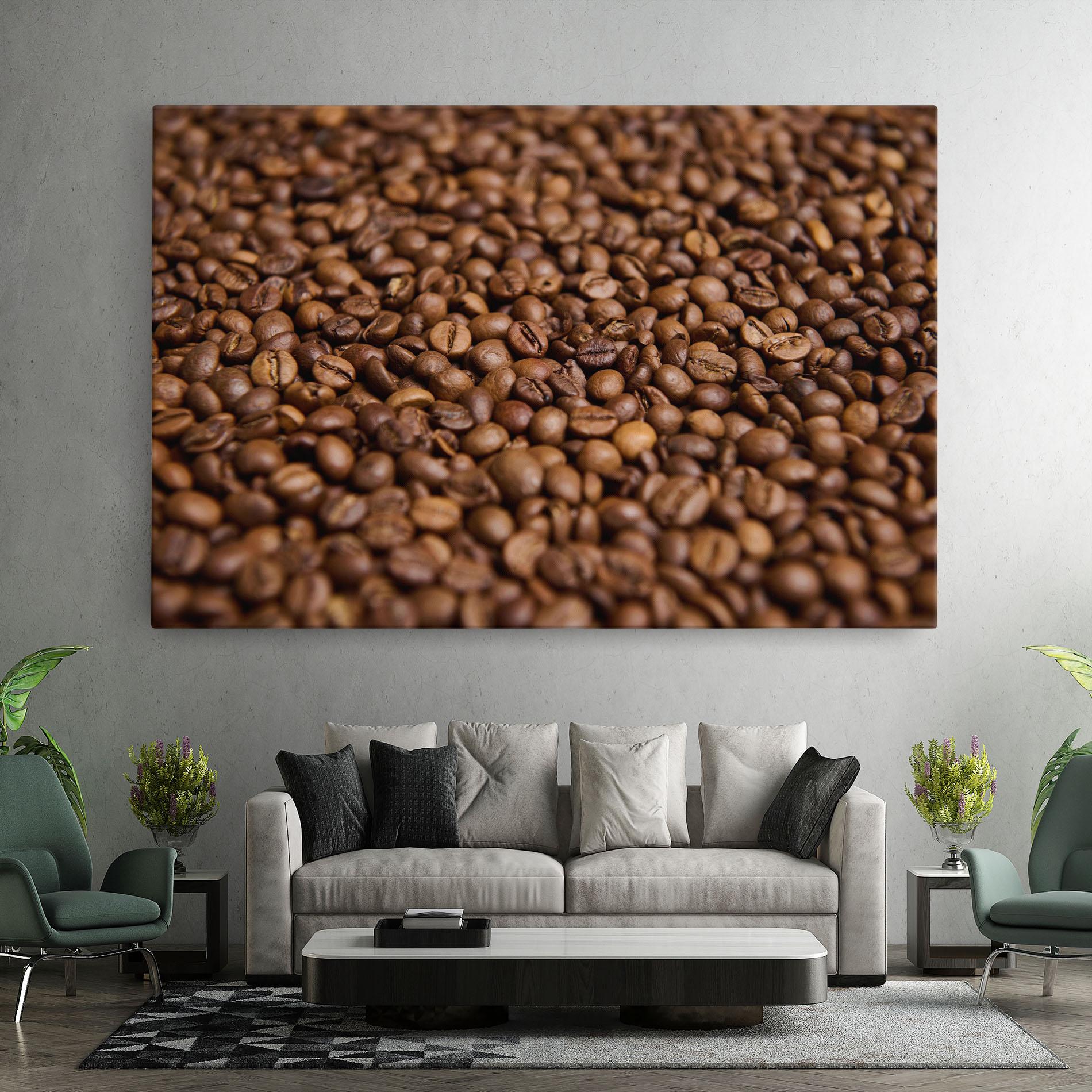 Leinwandbild Fresh Roasted Coffee mockup 7