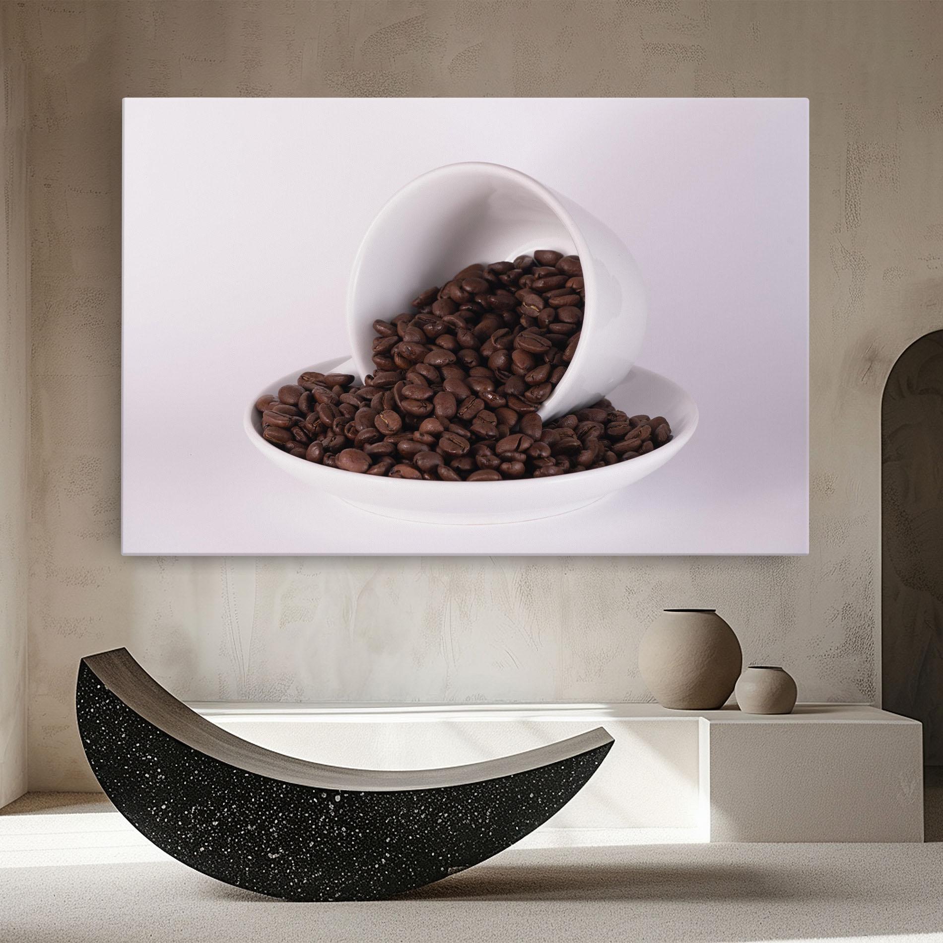 Leinwandbild Bowl Of Coffee mockup 8