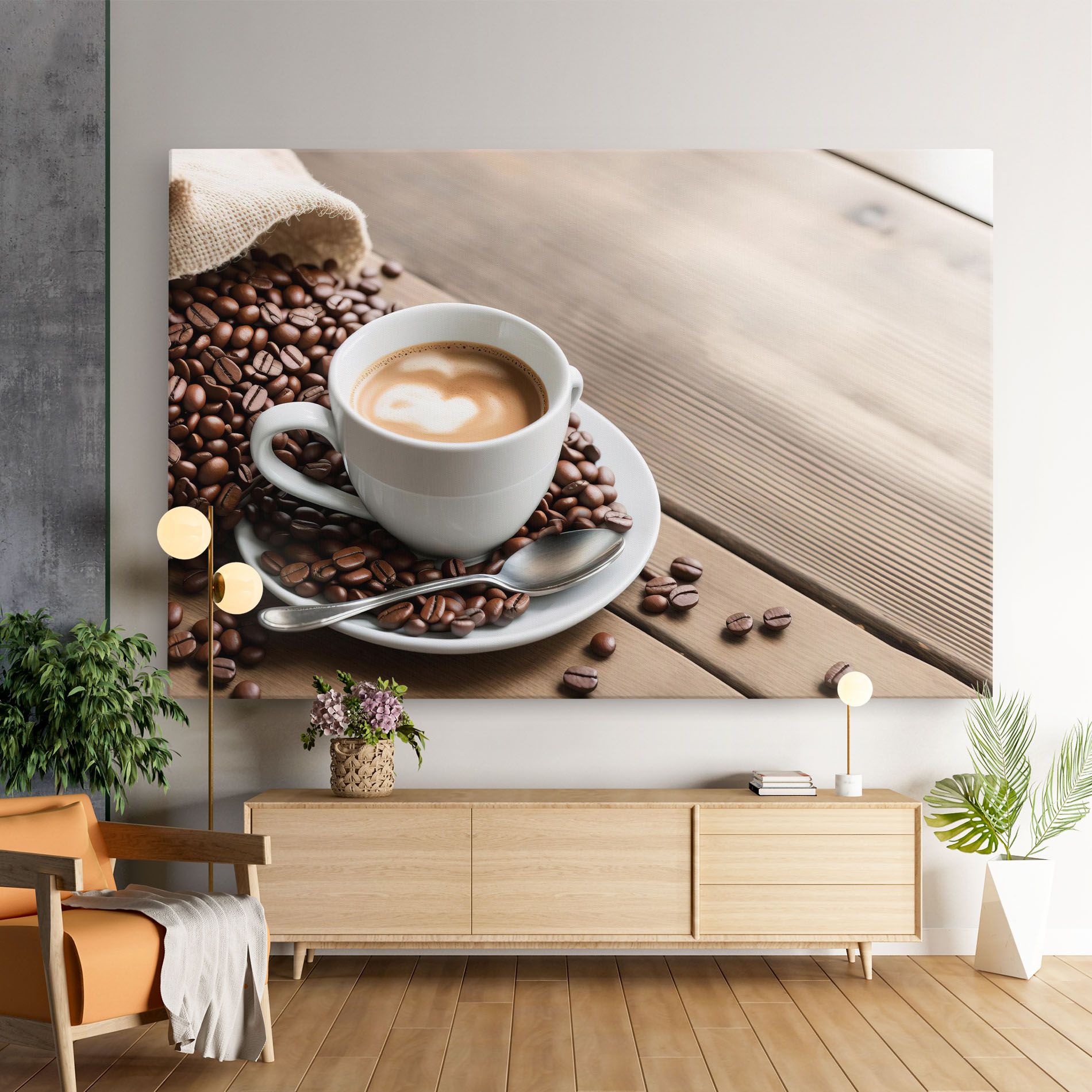 Coffee On Table mockup 9