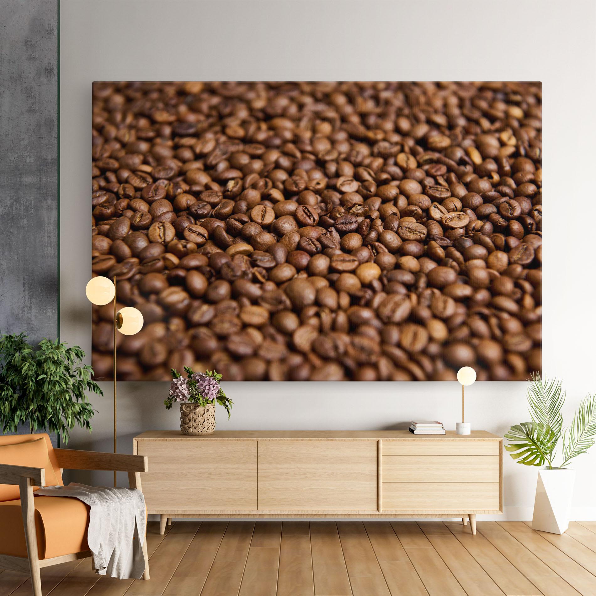Leinwandbild Fresh Roasted Coffee mockup 9