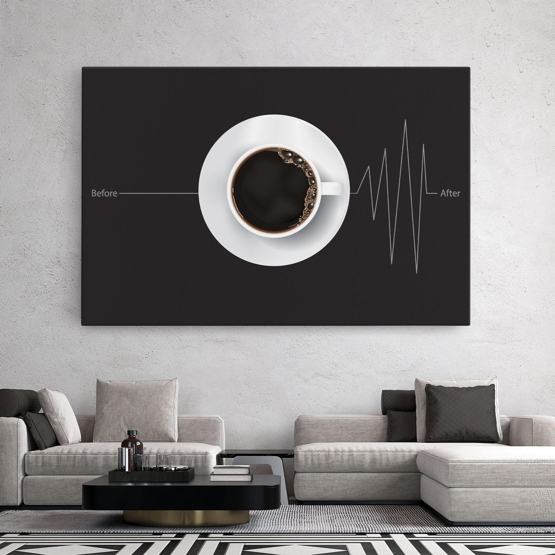 Leinwandbild After Coffee mockup 2