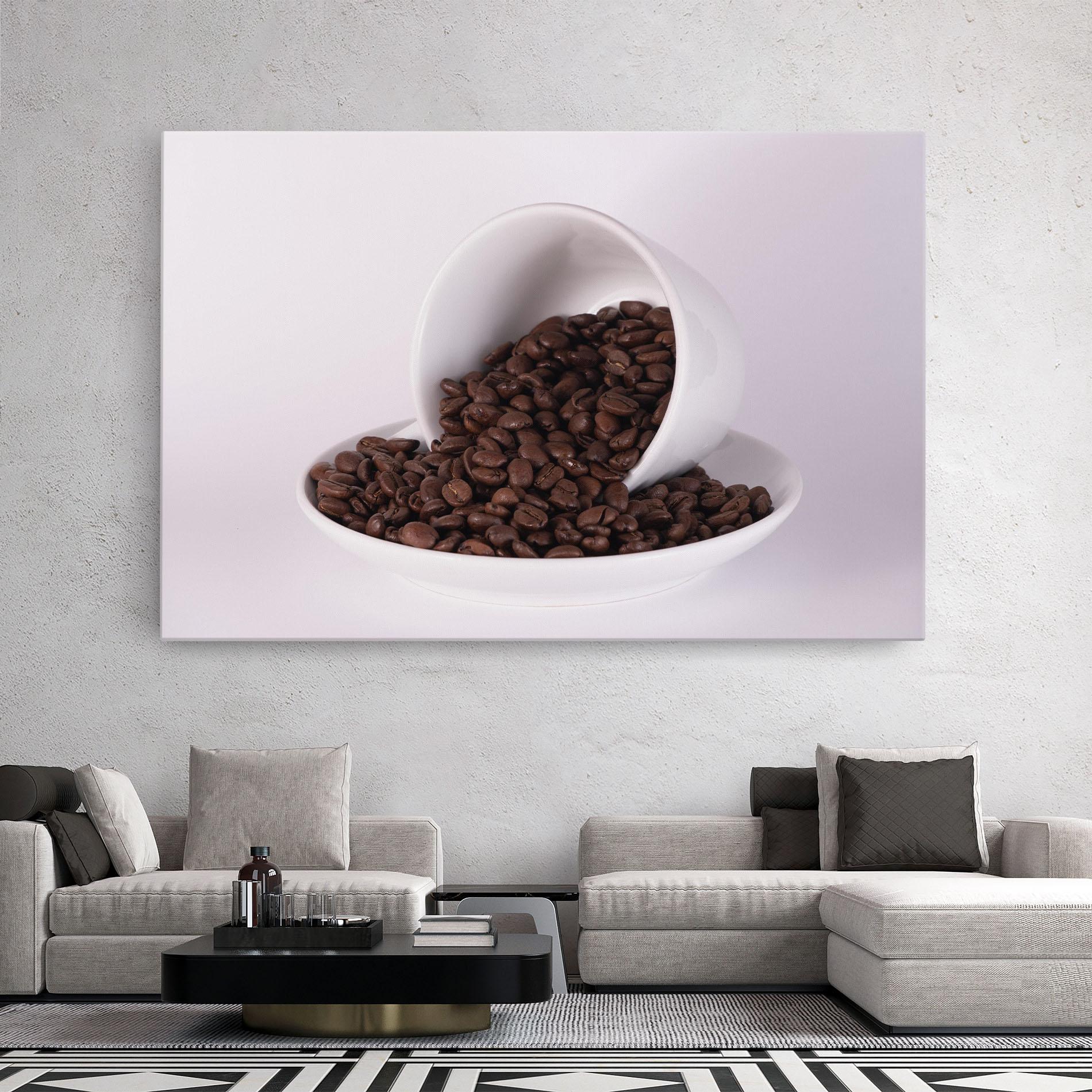 Leinwandbild Bowl Of Coffee mockup 2