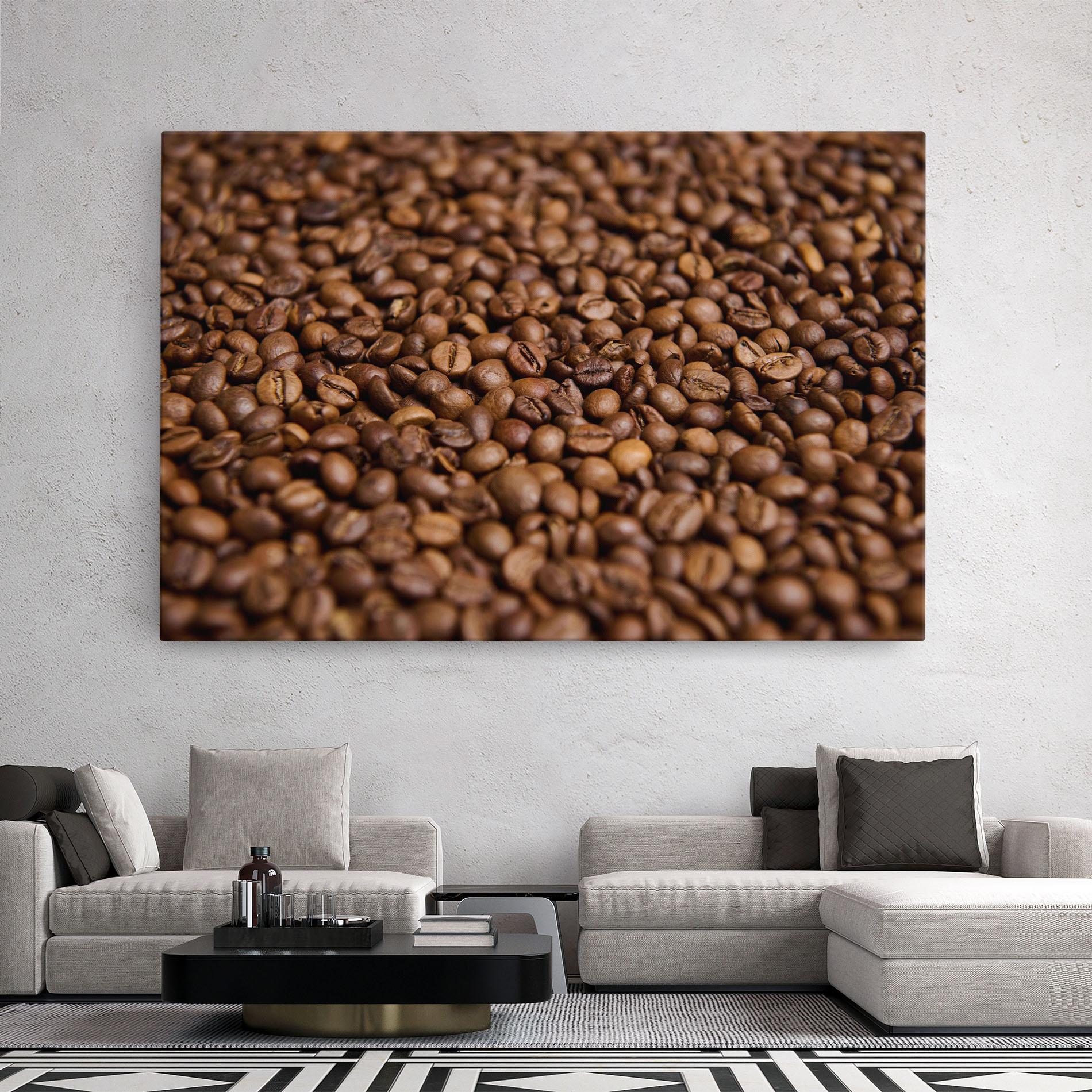 Leinwandbild Fresh Roasted Coffee mockup 2