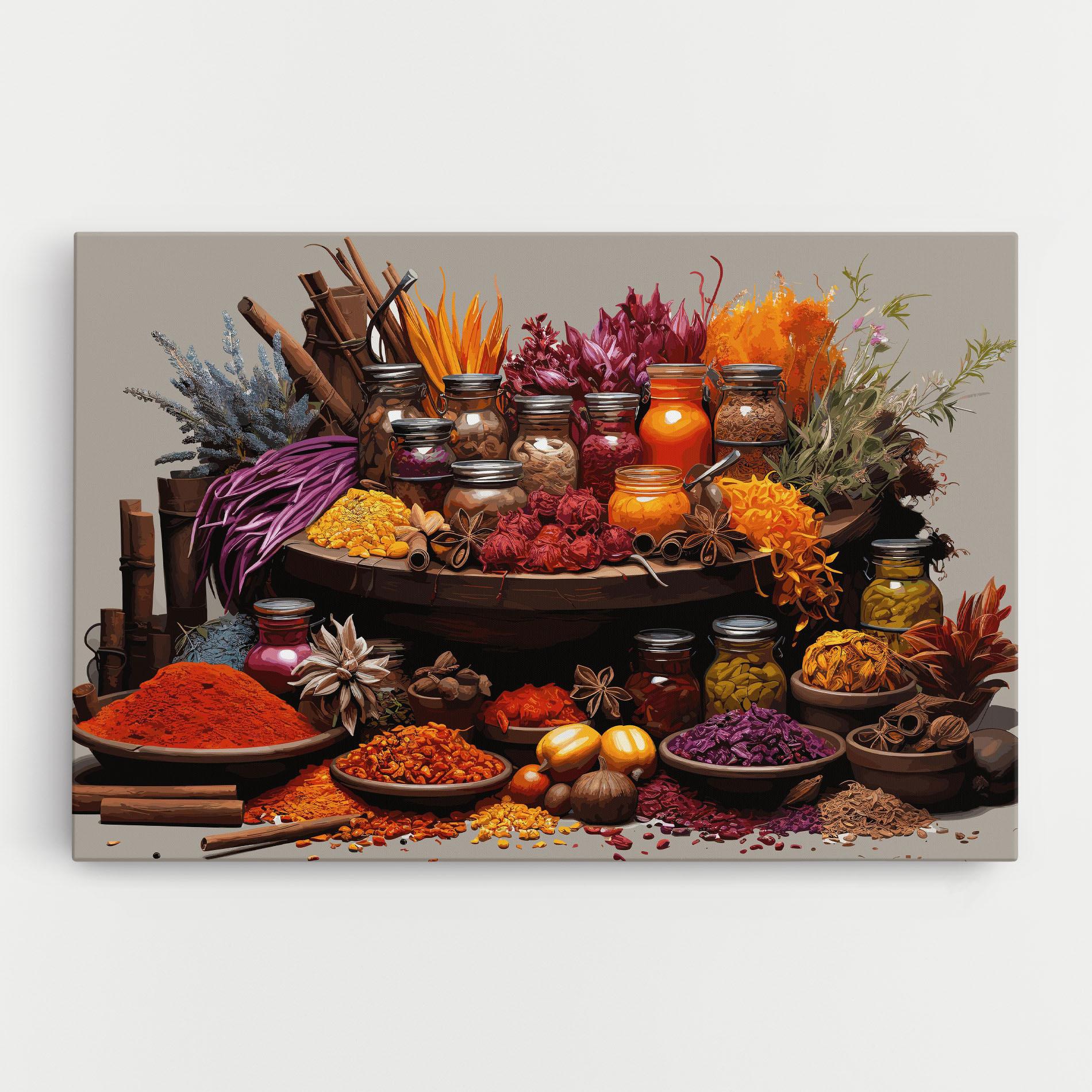 Leinwandbild Autumn Seasoning mockup 0