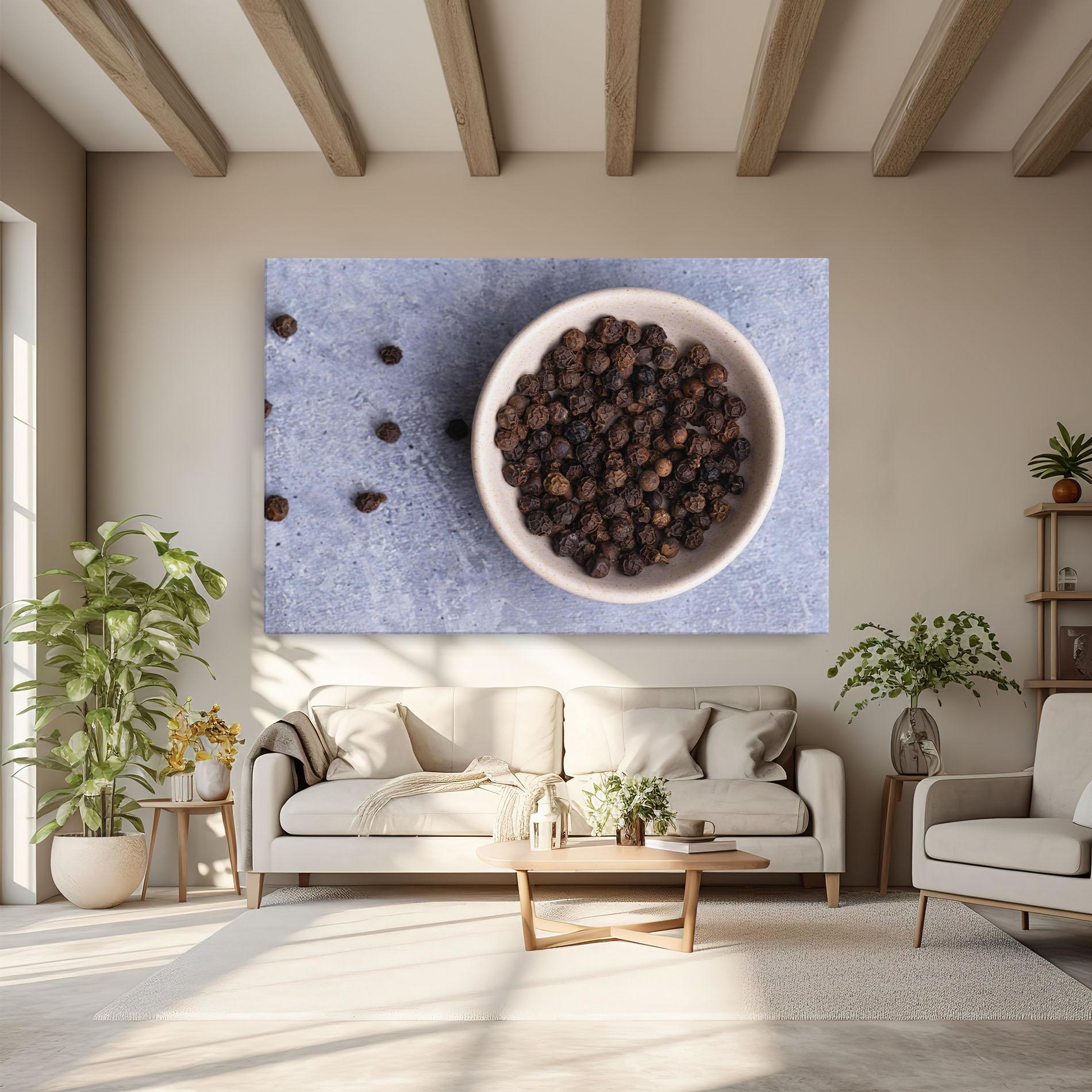 Leinwandbild Black Pepper mockup 6