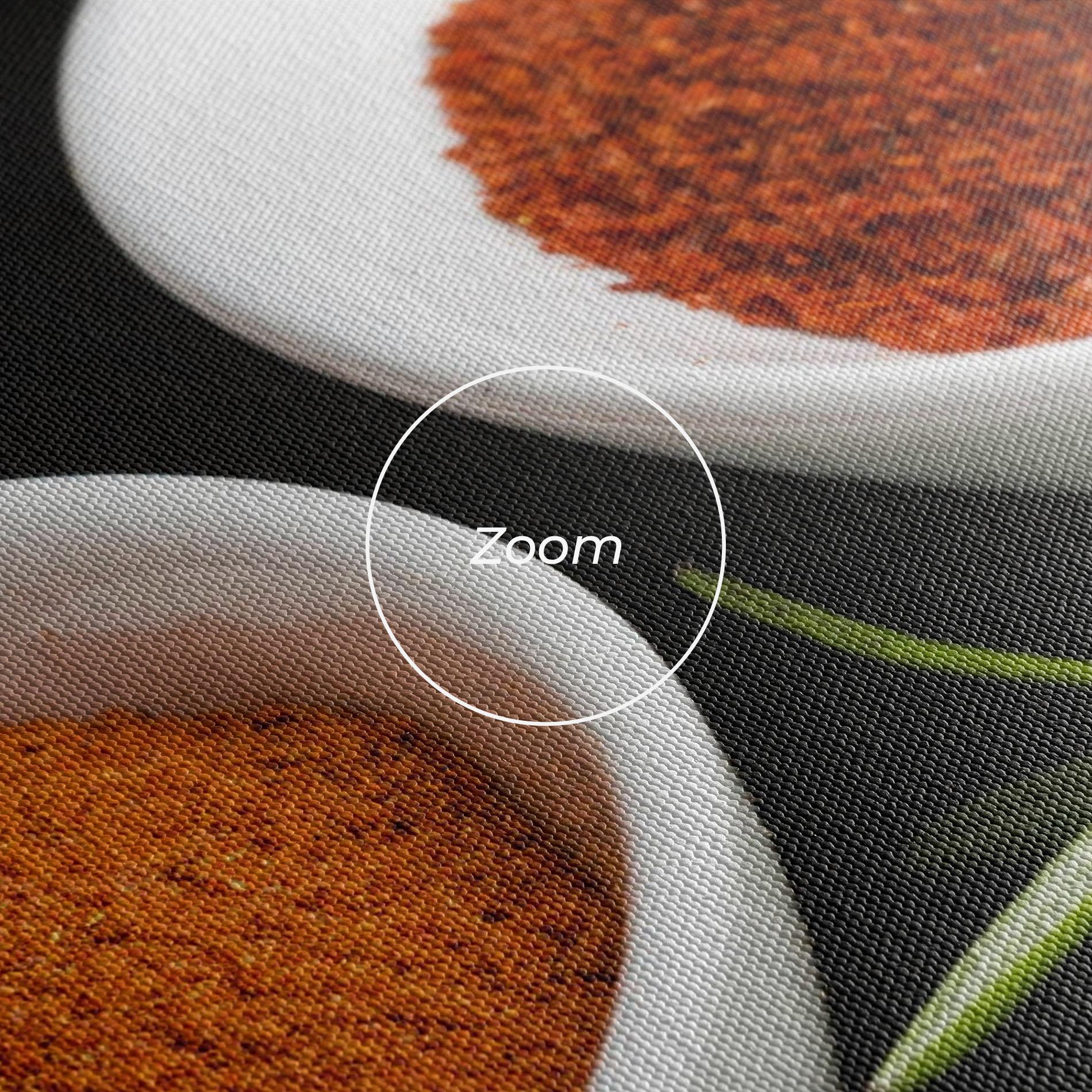 Leinwandbild Close Up Spices Powder mockup 3