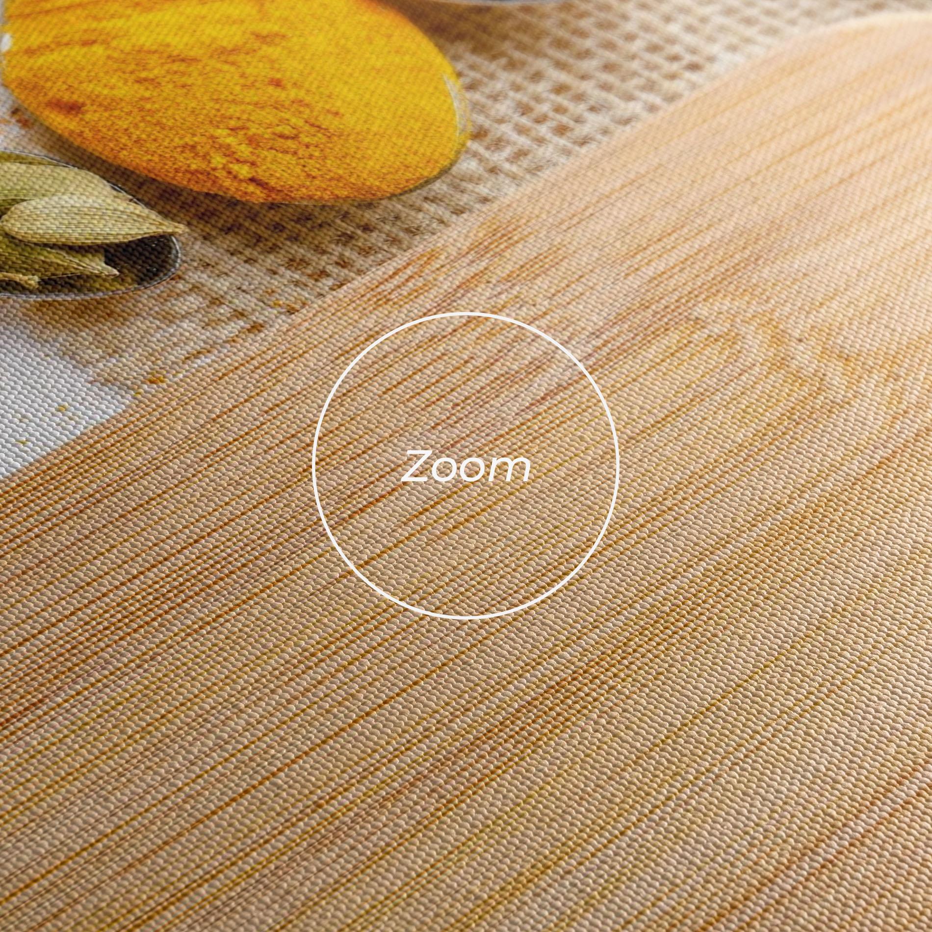 Leinwandbild Spices Spoons mockup 3