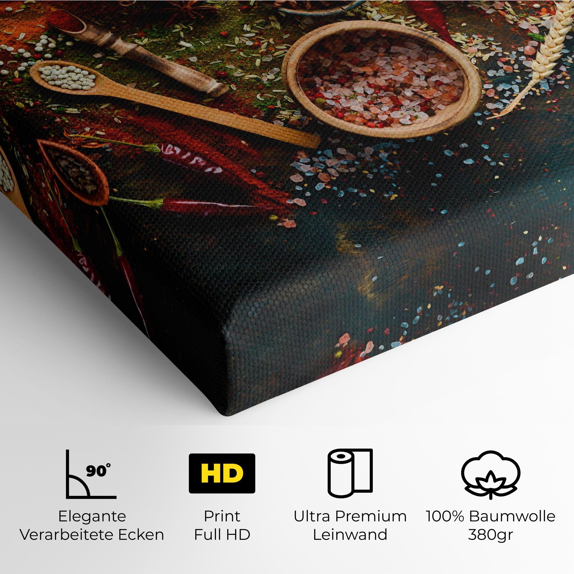 Leinwandbild Seasonings Mix mockup 4
