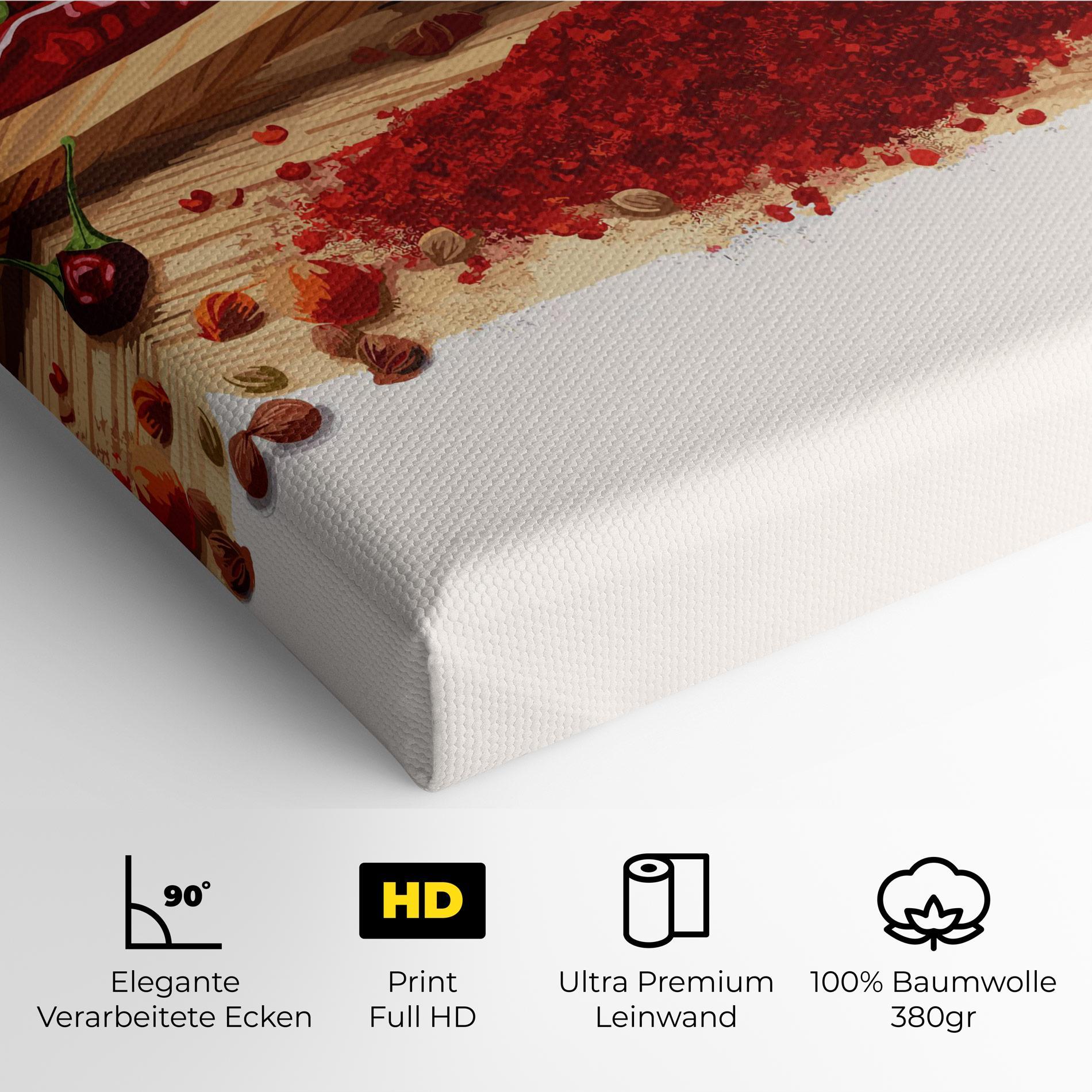 Leinwandbild Spoon Of Papper mockup 4