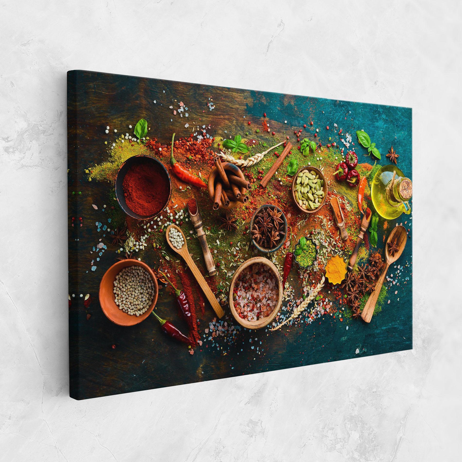 Leinwandbild Seasonings Mix mockup 1