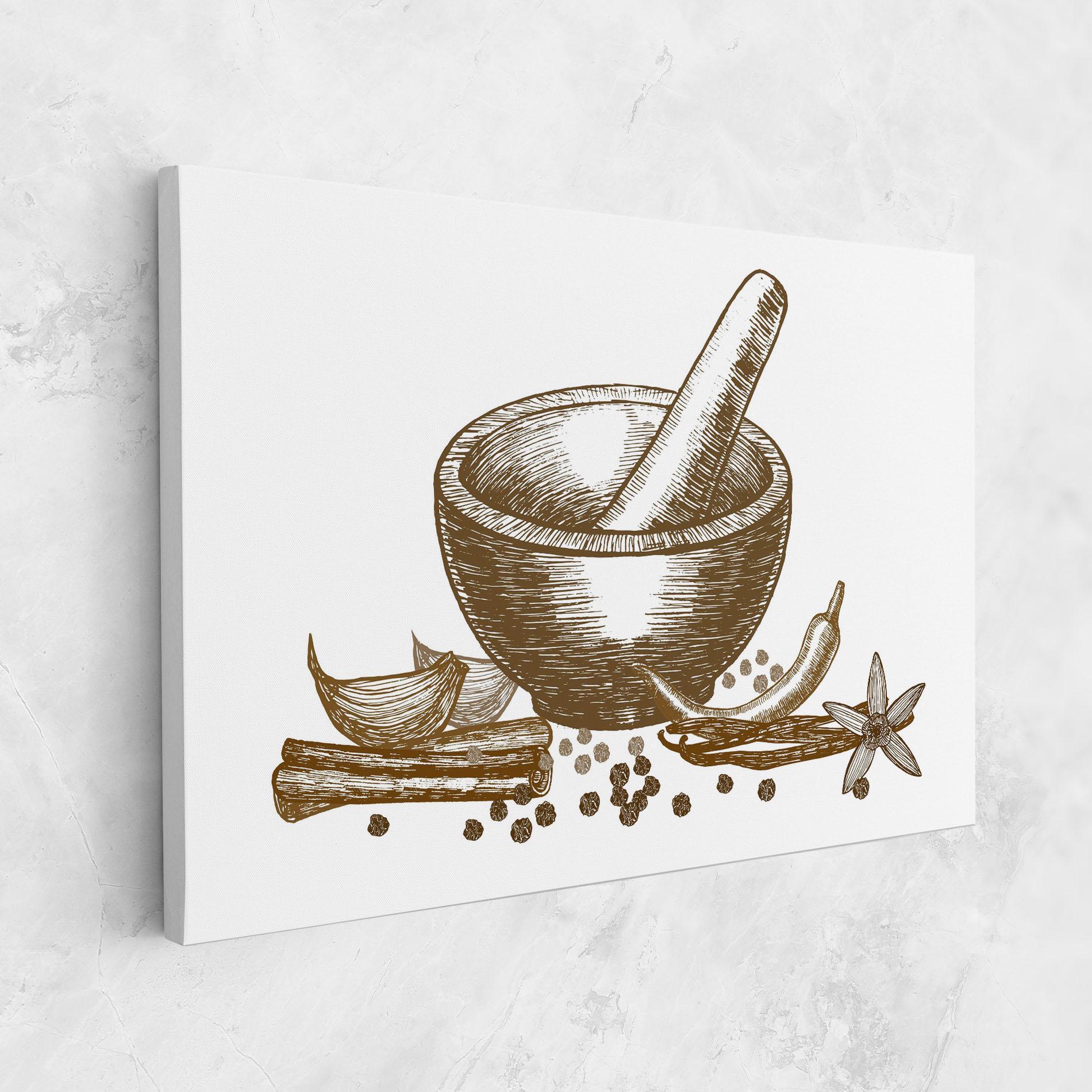 Leinwandbild Spicies mockup 1