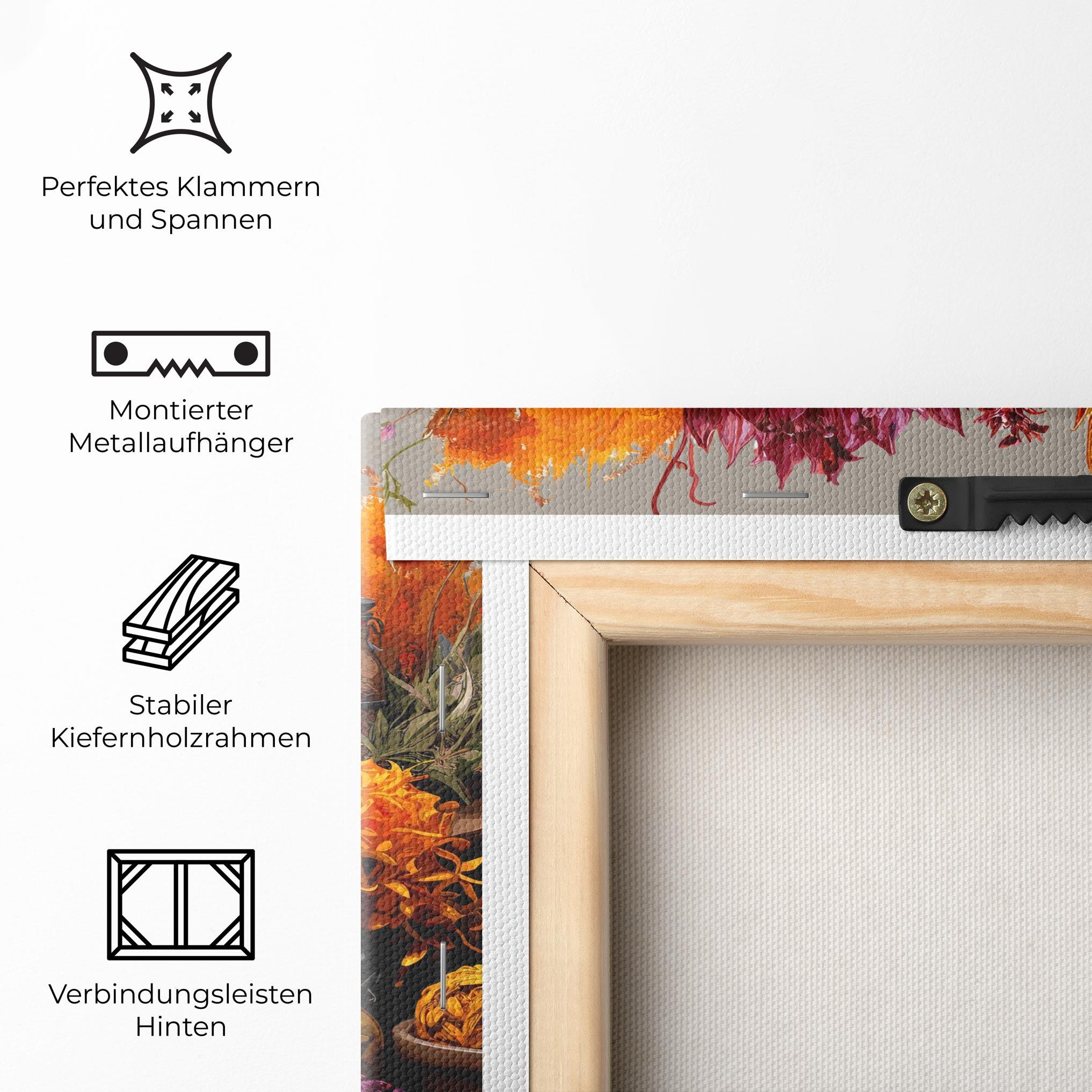 Leinwandbild Autumn Seasoning mockup 5