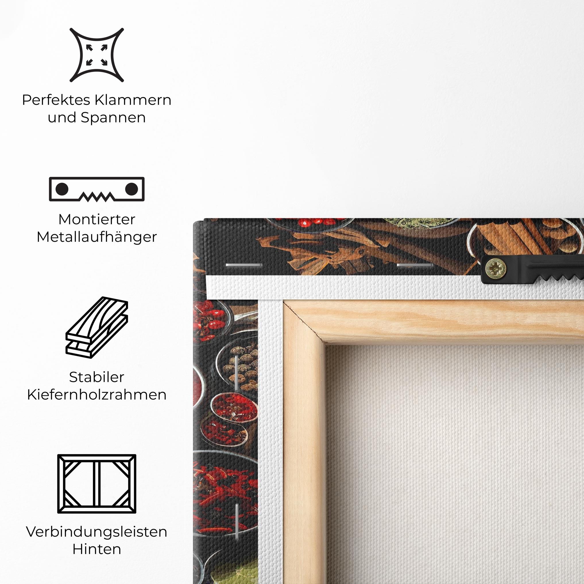 Colorful Herbs Art mockup 5
