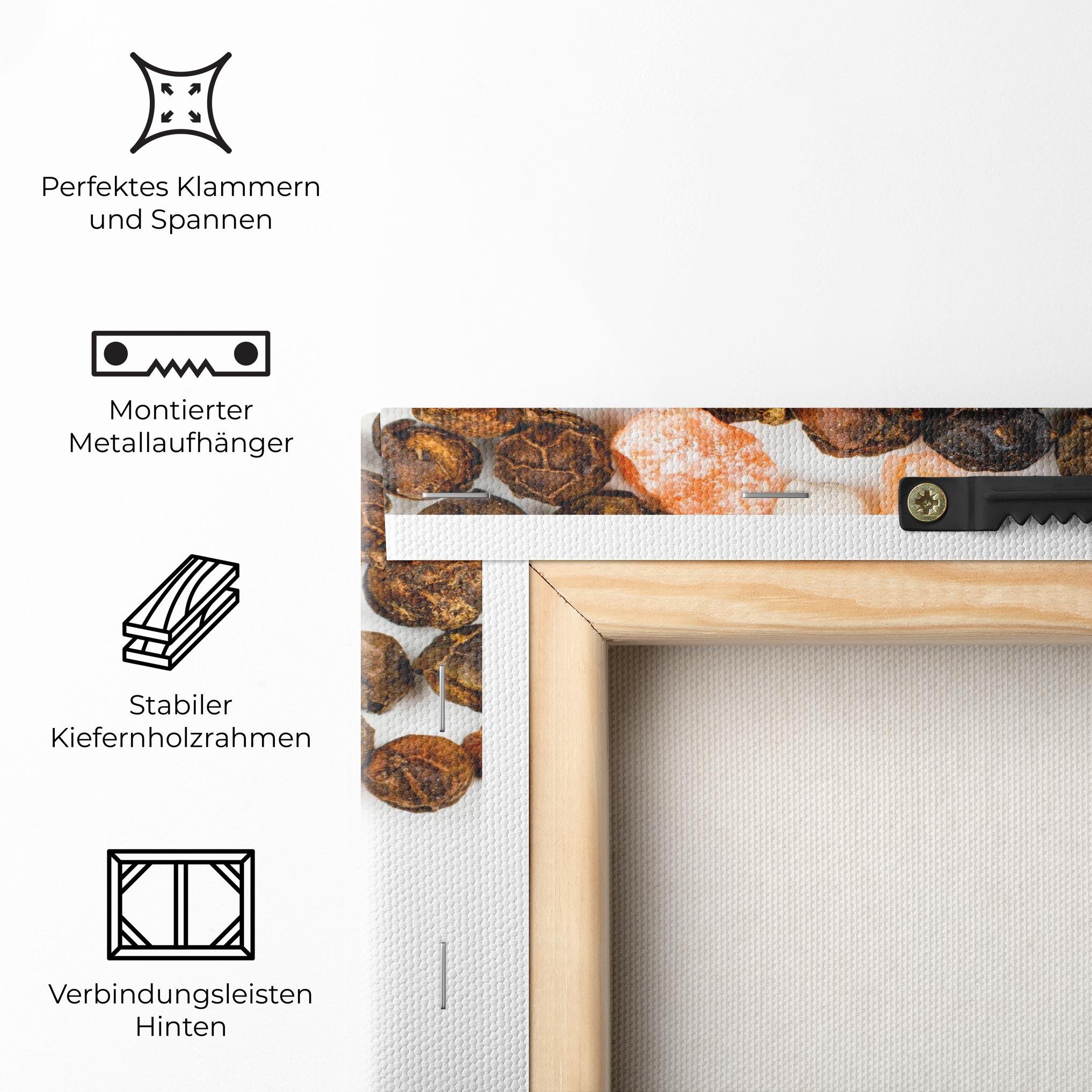 Leinwandbild Multicolored Pepper mockup 5